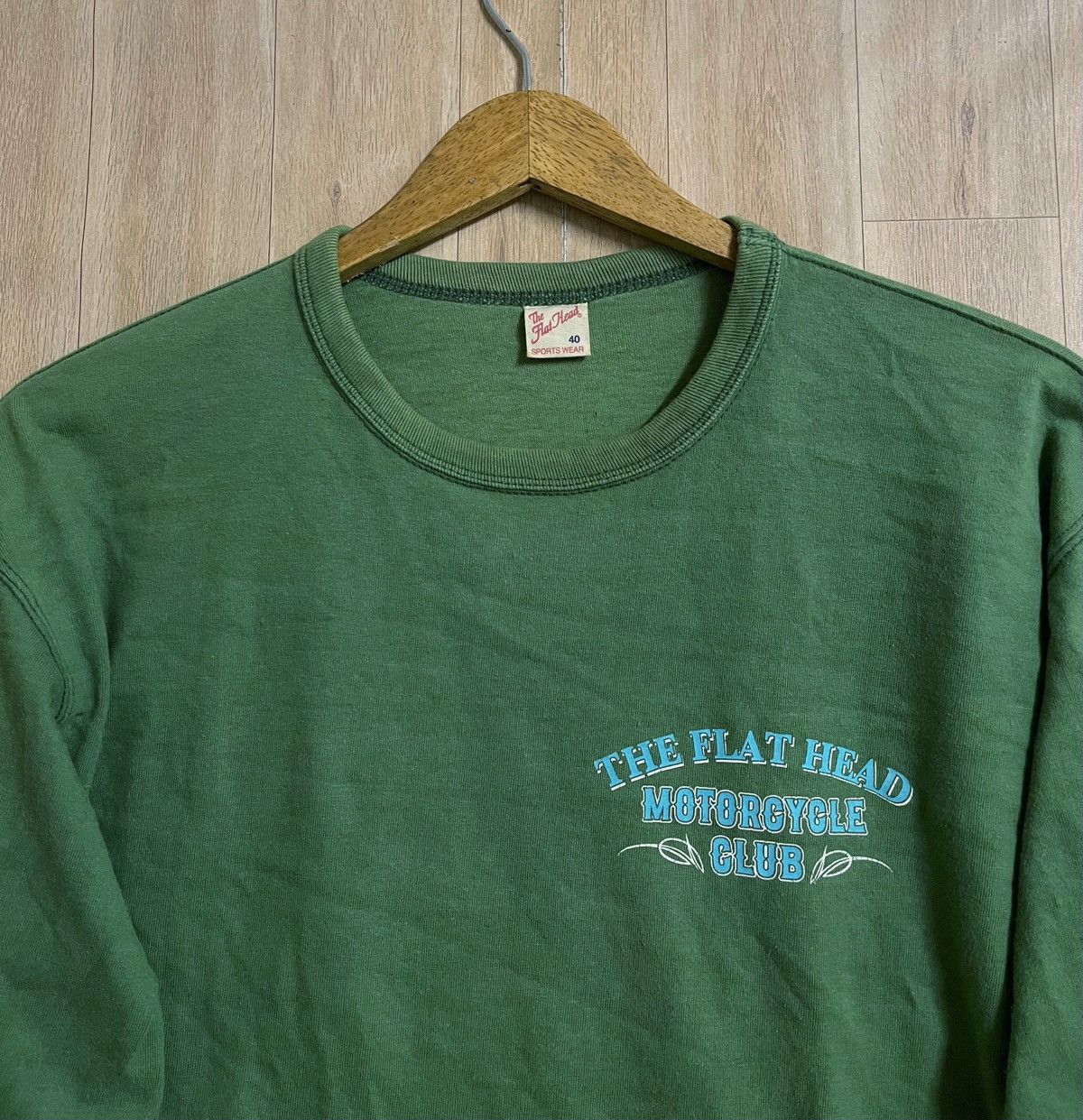 The Flat Head Vintage The Flat Head Long Sleeve T shirt Medium Size US M / EU 48-50 / 2 - 2 Thumbnail