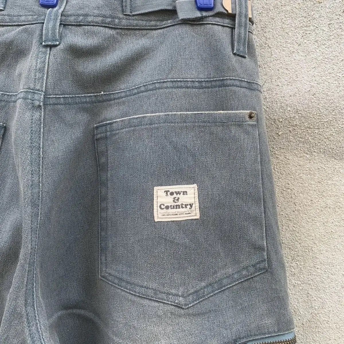 Devilock × Japanese Brand × Rusty 🔥TOWN & COUNTRY🔥 BAGGY VINTAGE HEAVY COTTON TROUSERS PANTS Size US 30 / EU 46 - 11 Thumbnail