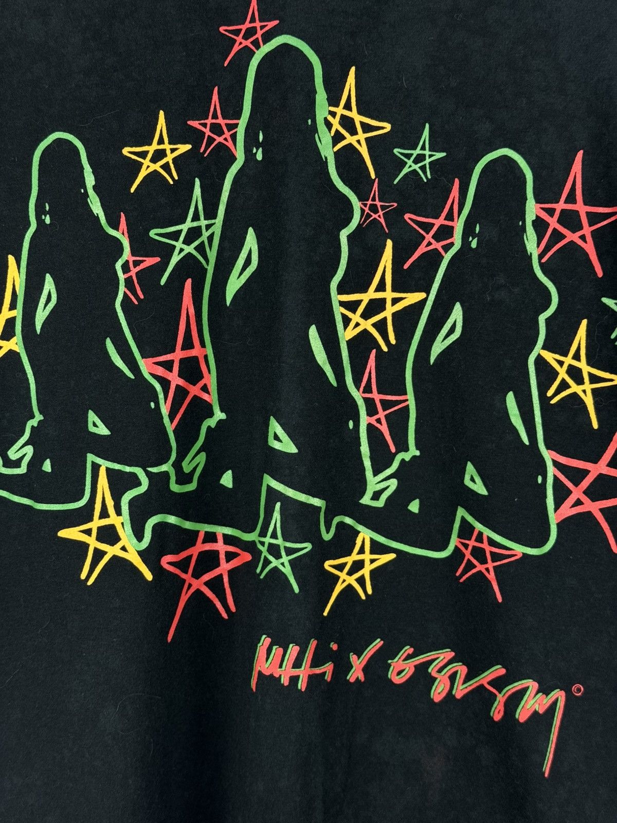 Maharishi Rare MHI Maharishi Overprinted Short Sleeve Cotton T Shirt Size US L / EU 52-54 / 3 - 8 Thumbnail