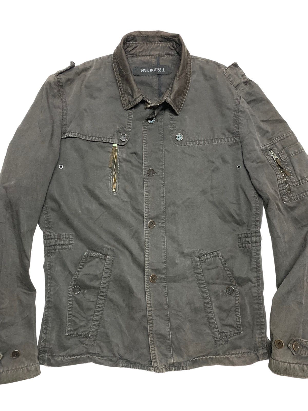 Neil Barrett Neil Barrett multi pocket cargo jacket Size US M / EU 48-50 / 2 - 2 Thumbnail