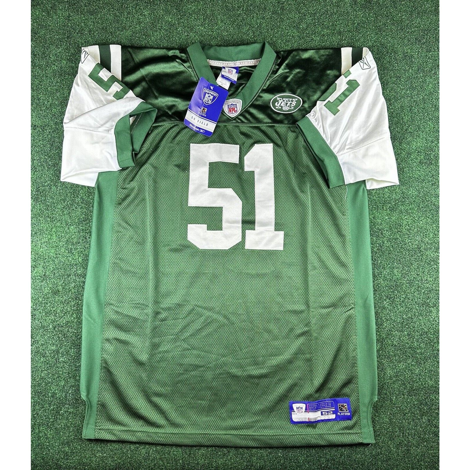 NFL × Reebok Vintage Jonathan Vilma #51 Jersey NWT Size US XL / EU 56 / 4 - 1 Thumbnail