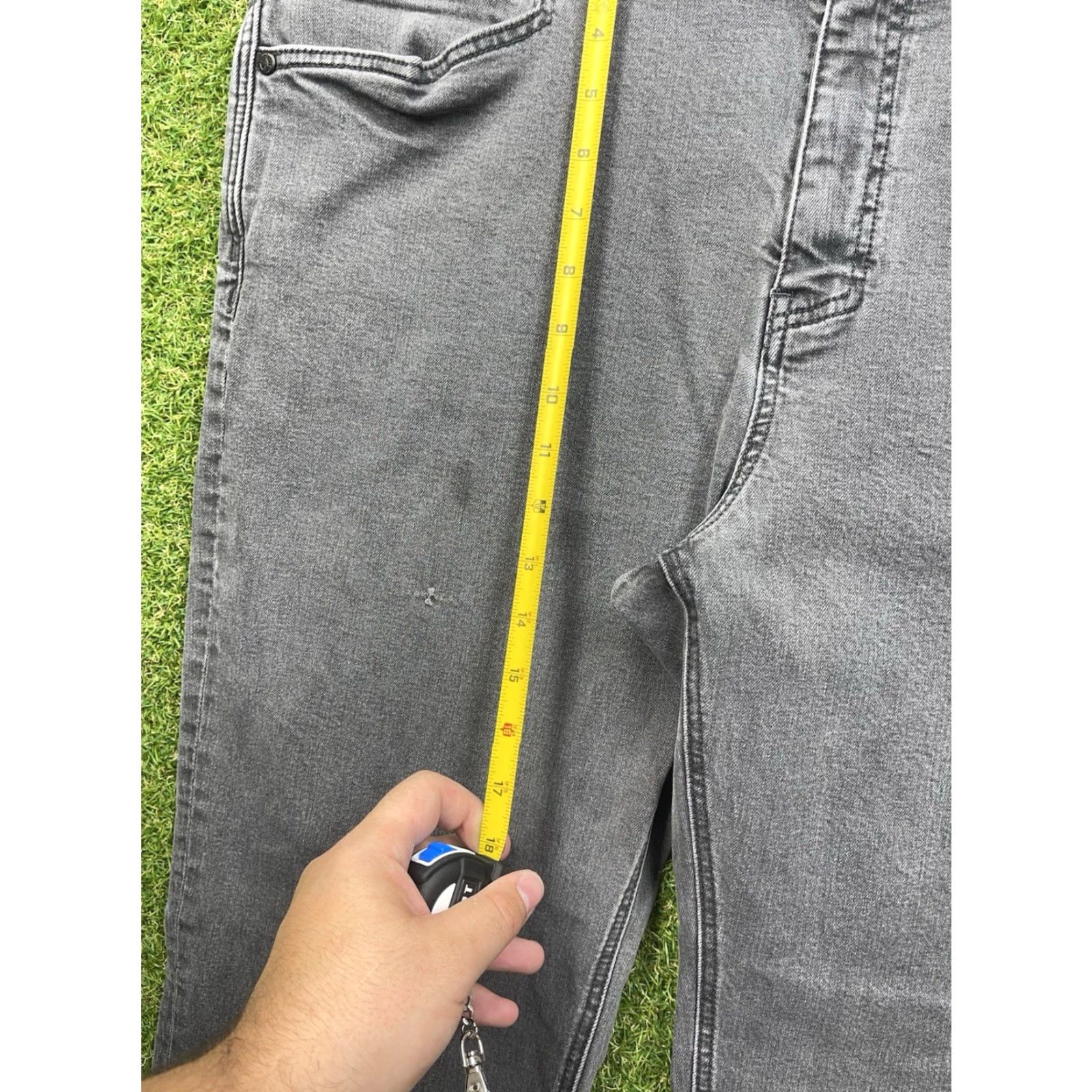 Denime LAPG Terrain Flex Jeans Mens 40x32 Slim Fit Straight Leg Denim Jeans Casual Size US 40 / EU 56 - 6 Thumbnail