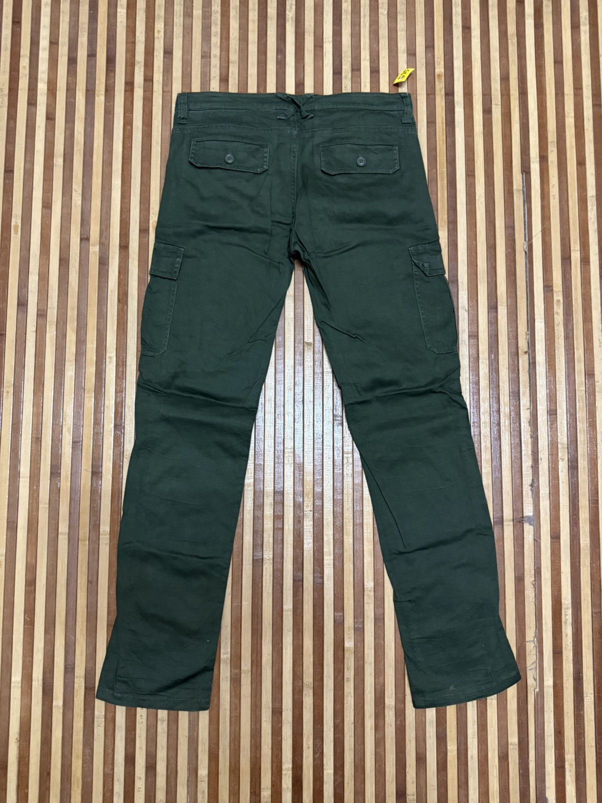 Japanese Brand LEPSIM Unisex Cargo Pants Streetwear Multipocket W31X30.5 Size US 31 - 6 Thumbnail