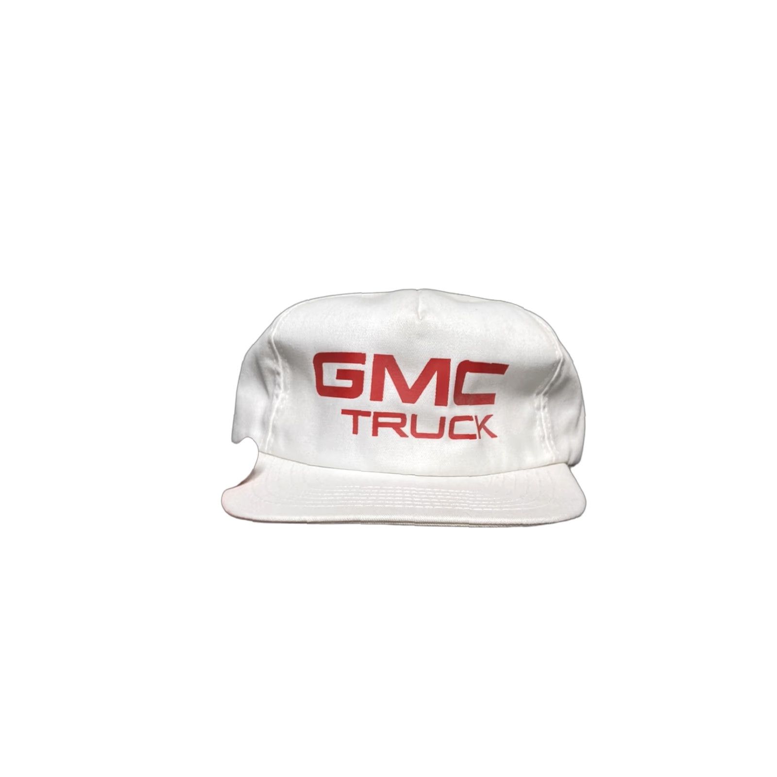 Vintage VINTAGE GMC SnapBack Hat Cap American USA White Adjustable Men Hat Cap Truck Automobile Car Mechanic Made in USA Size ONE SIZE - 1 Thumbnail