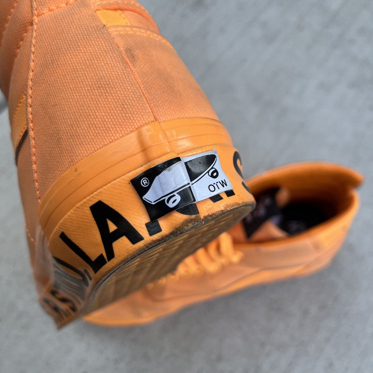 Sterling Ruby × Vans RARE STERLING RUBY S.R. STUDIO x VANS CLASH THE WALL OTW Size US 10.5 / EU 43-44 - 4 Thumbnail