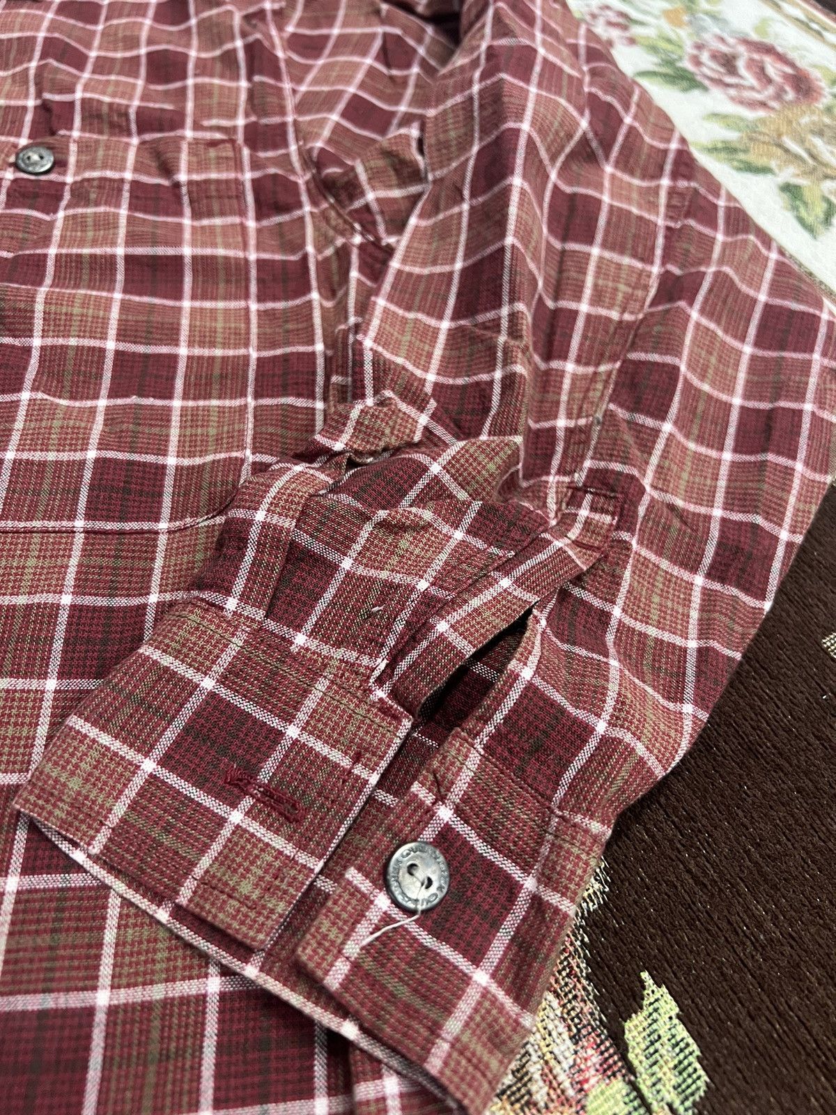 Quicksilver × Vintage vintage Quicksilver - buttons up long sleeve shirt Size US S / EU 44-46 / 1 - 7 Thumbnail
