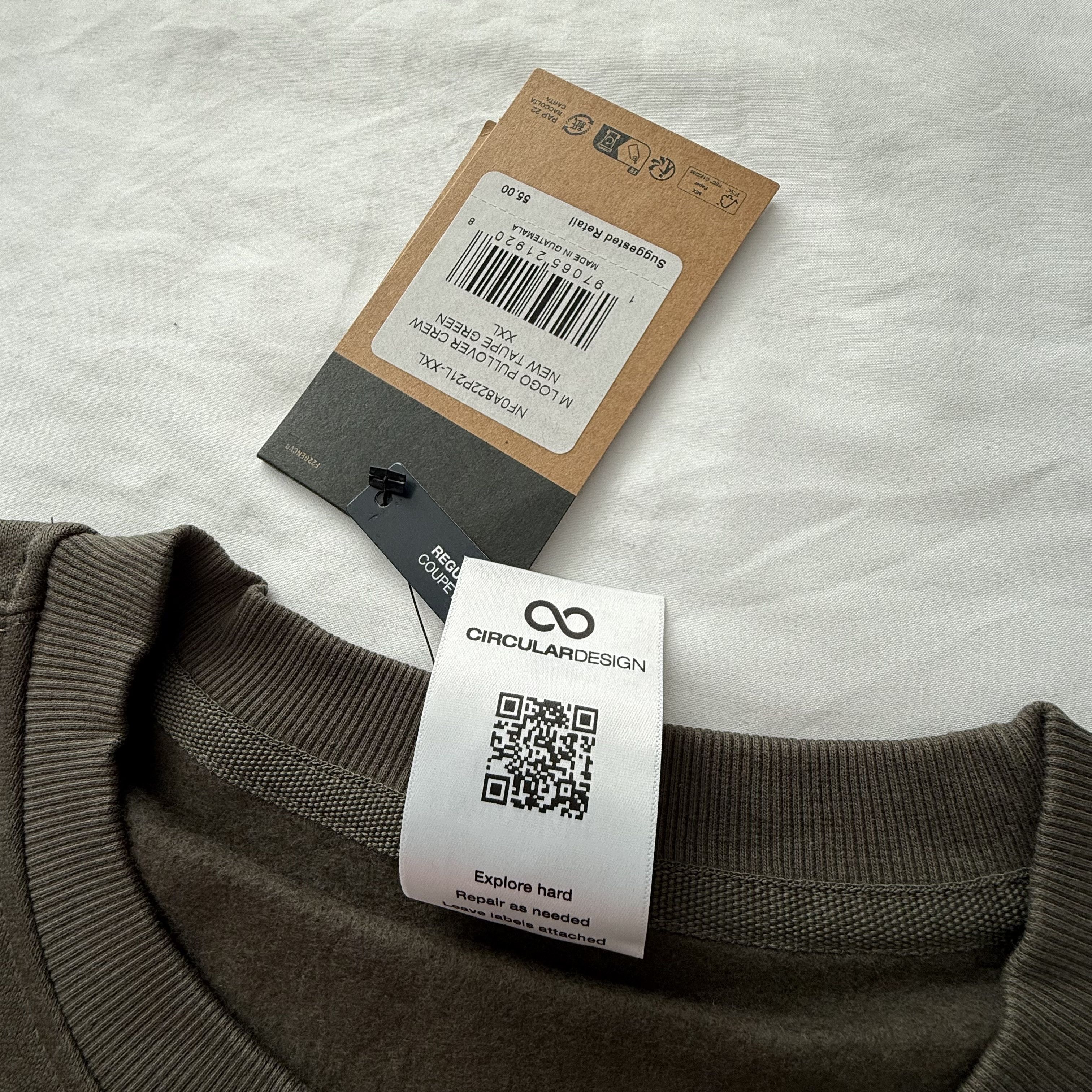 The North Face The North Face Men's Evolution Crewneck Sweatshirt Size US XXL / EU 58 / 5 - 4 Thumbnail