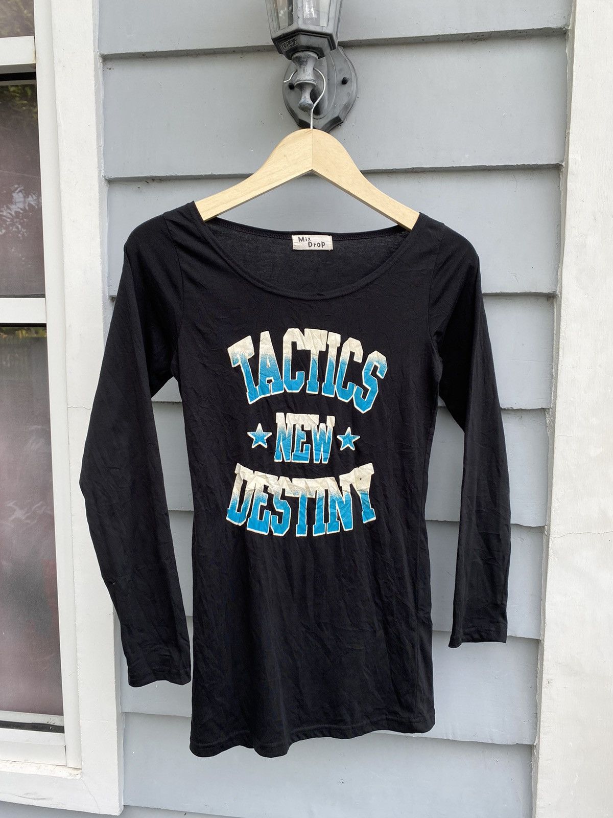 Vintage Mixdrop Tactics New Destiny Longsleeves Japanese Style Size M / US 6-8 / IT 42-44 - 1 Thumbnail