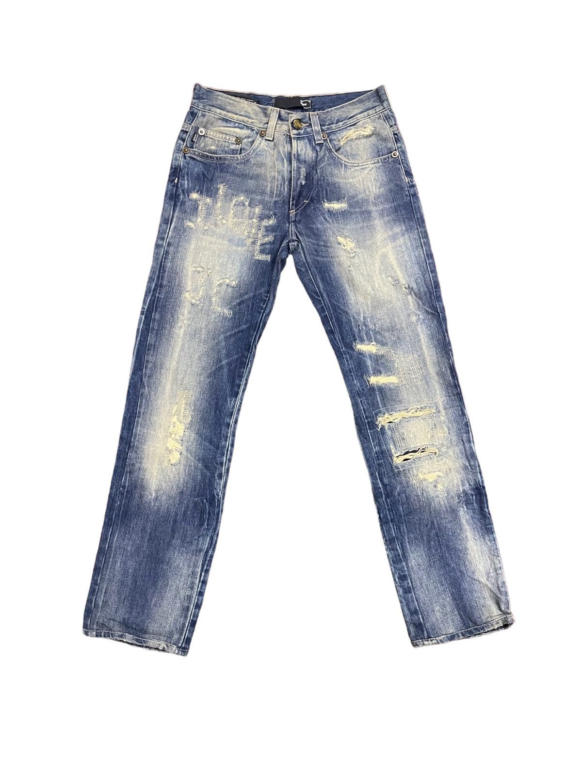 Cheapest Roberto Cavalli Just Cavalli distressed jeans