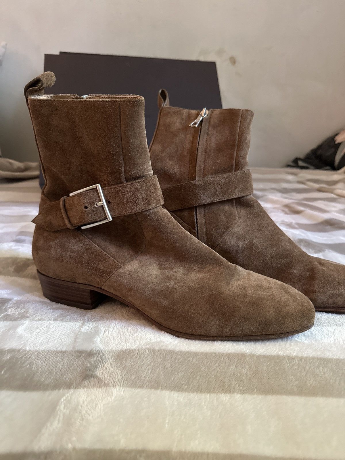 Represent Clo. Represent Zipper buckle suede mens boots Size US 10 / EU 43 - 2 Thumbnail