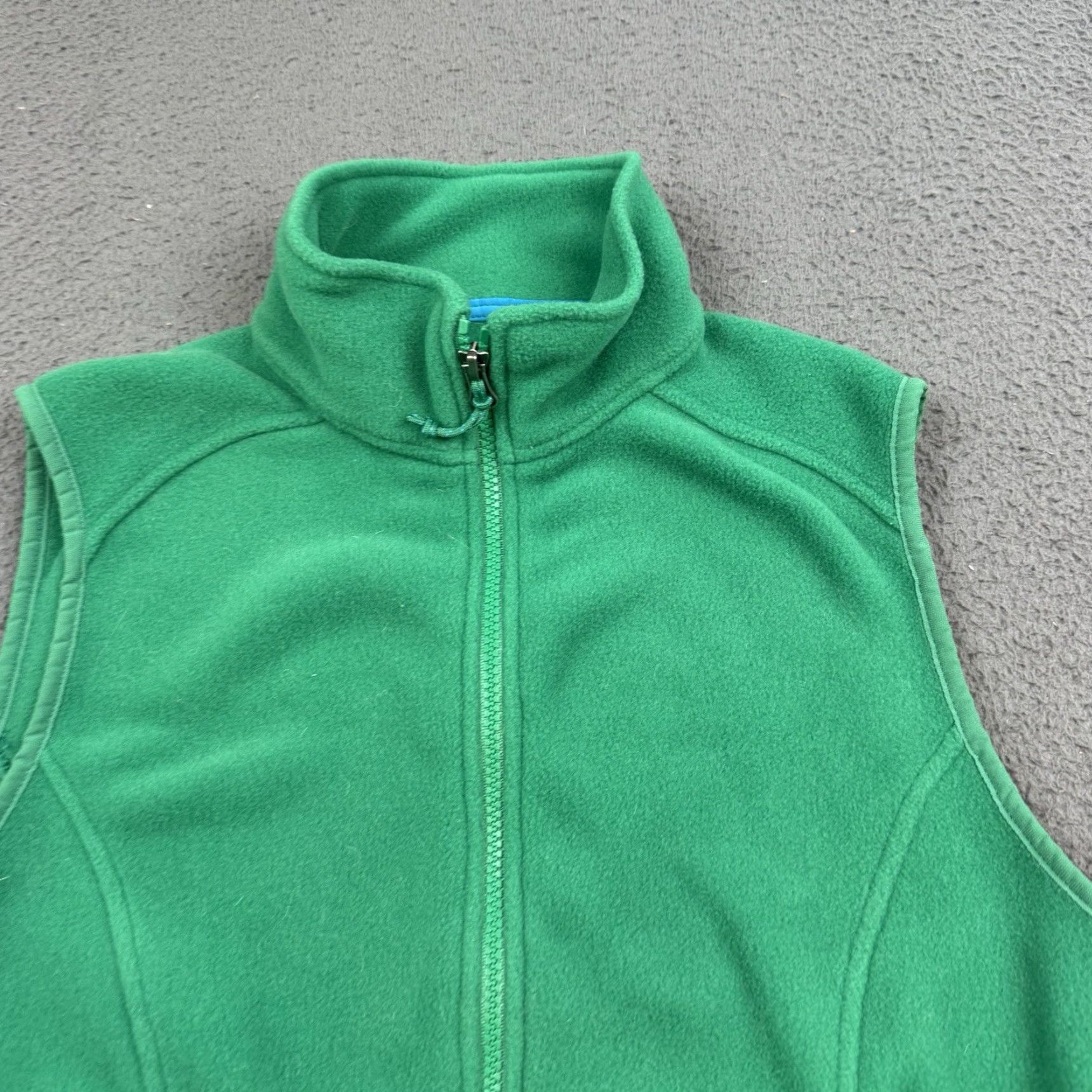 Vintage LL Bean Fleece Vest Mens XS Green Full Zip Polartec Hiking Mock Neck Vest Size US S / EU 44-46 / 1 - 3 Thumbnail