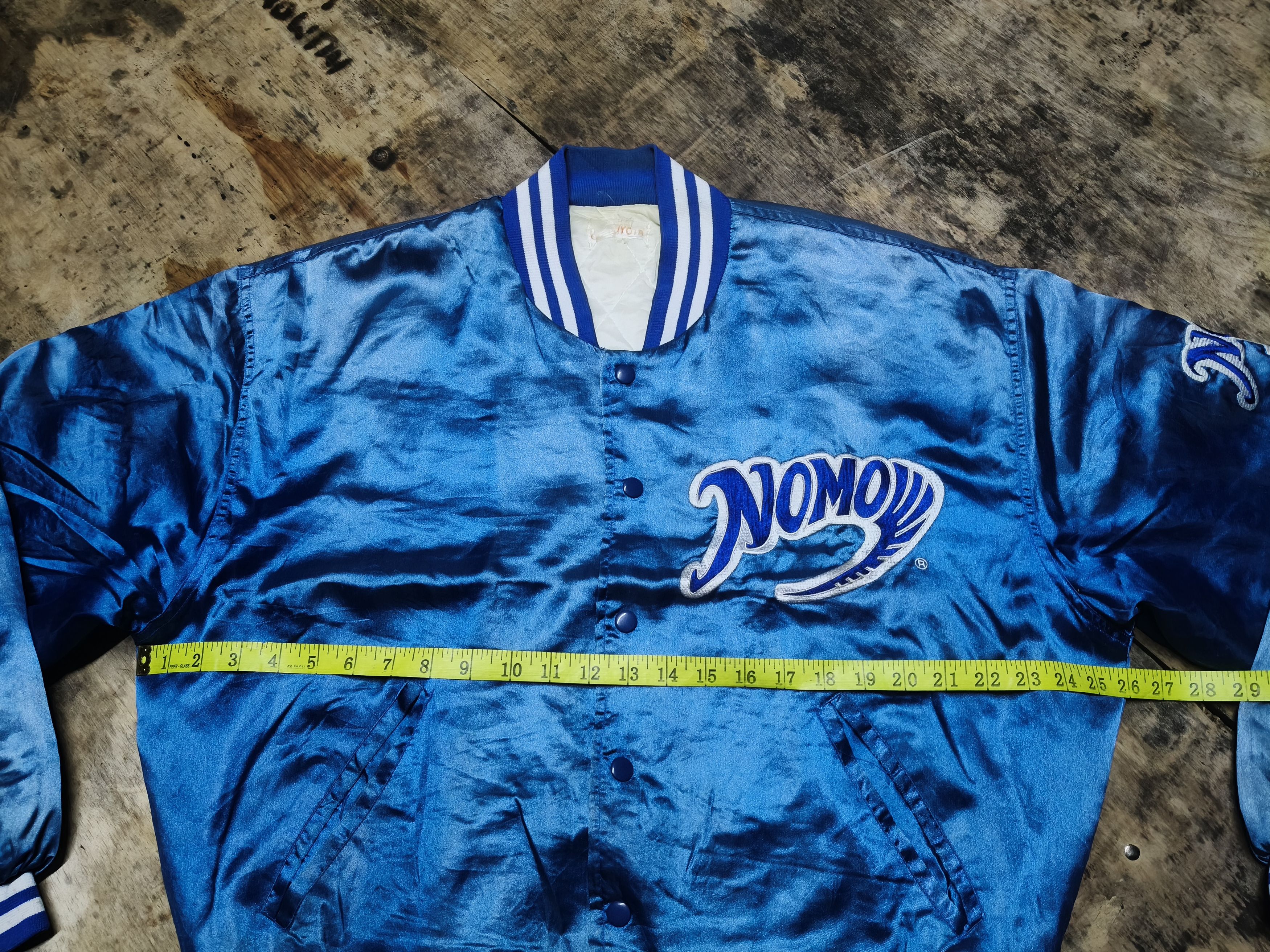 Japanese Brand Vintage NOMO Varsity Jacket by Toyota (1995) Size US XL / EU 56 / 4 - 14 Thumbnail