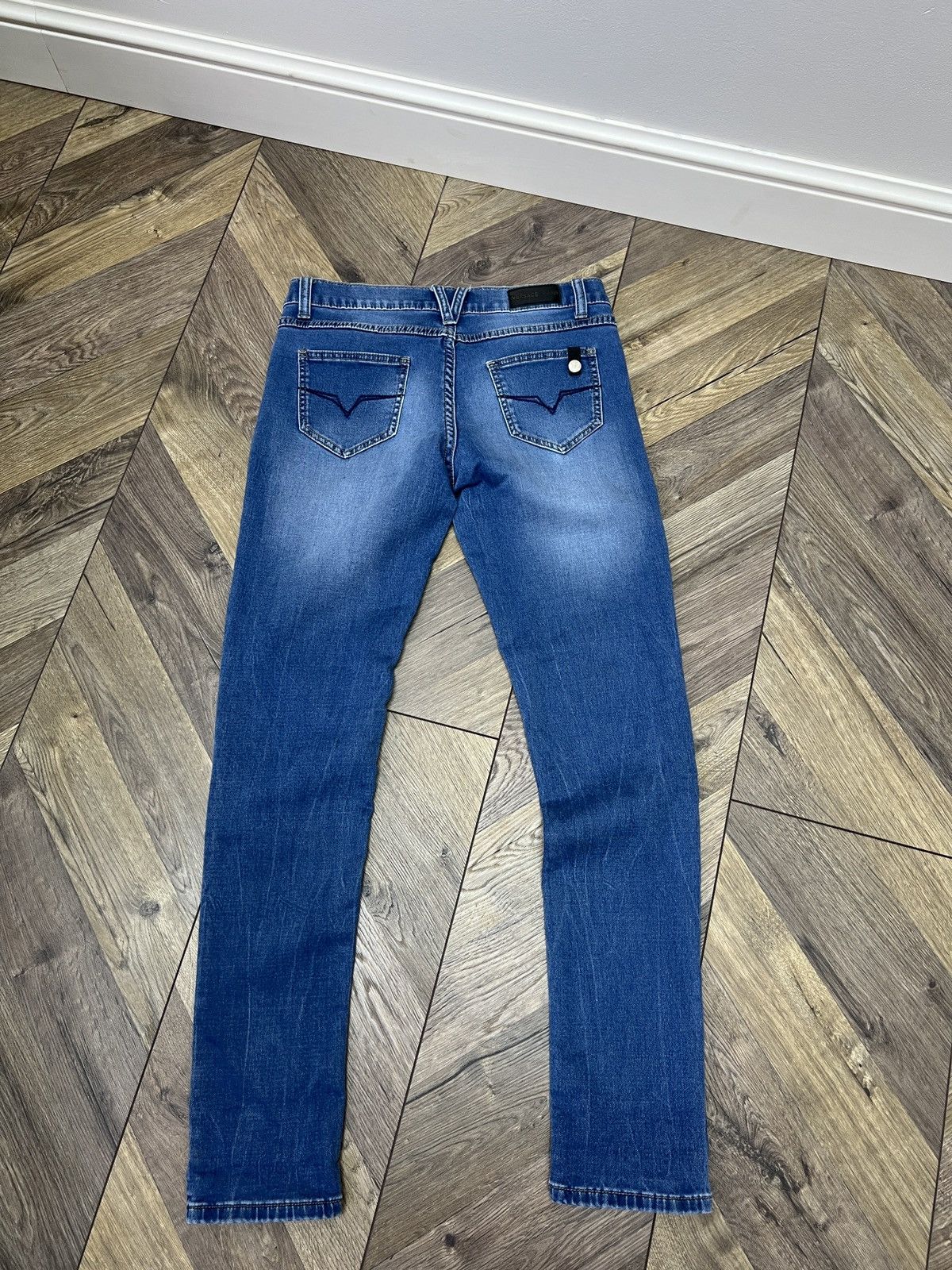 Versace × Versace Jeans Couture × Vintage Vintage Versace Jeans Women’s Denim Pants Size 28" / US 6 / IT 42 - 13 Thumbnail