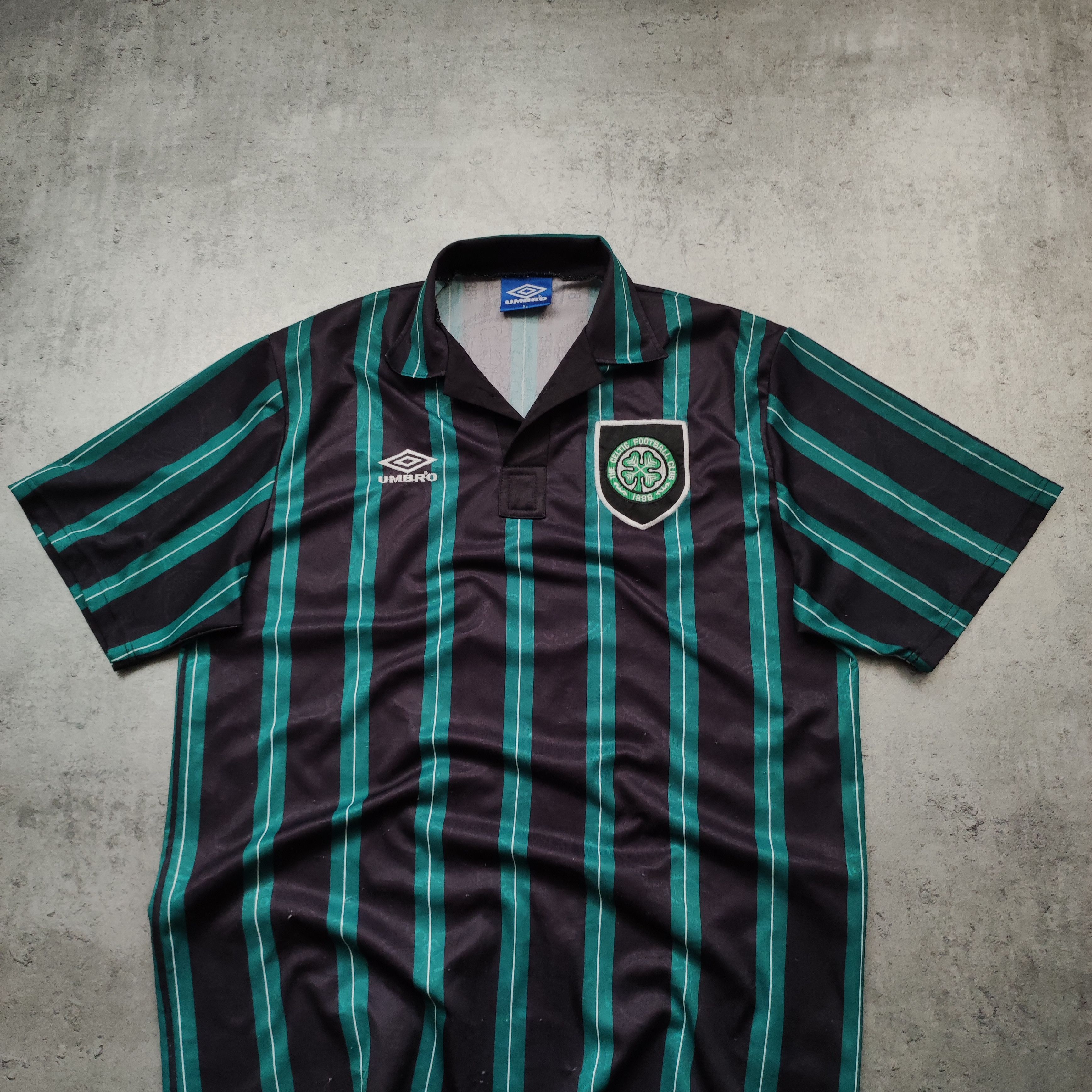 Vintage RARE 1992/93 Celtic Glasgow Umbro Vintage Football Jersey Size US L / EU 52-54 / 3 - 2 Thumbnail
