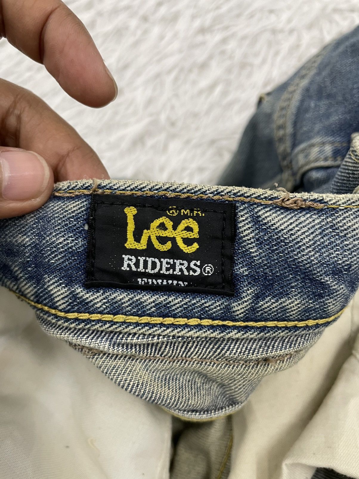 Lee Lee Riders Edwin Jeans Pant Rivet Button Scovill Size US 32 / EU 48 - 21 Thumbnail
