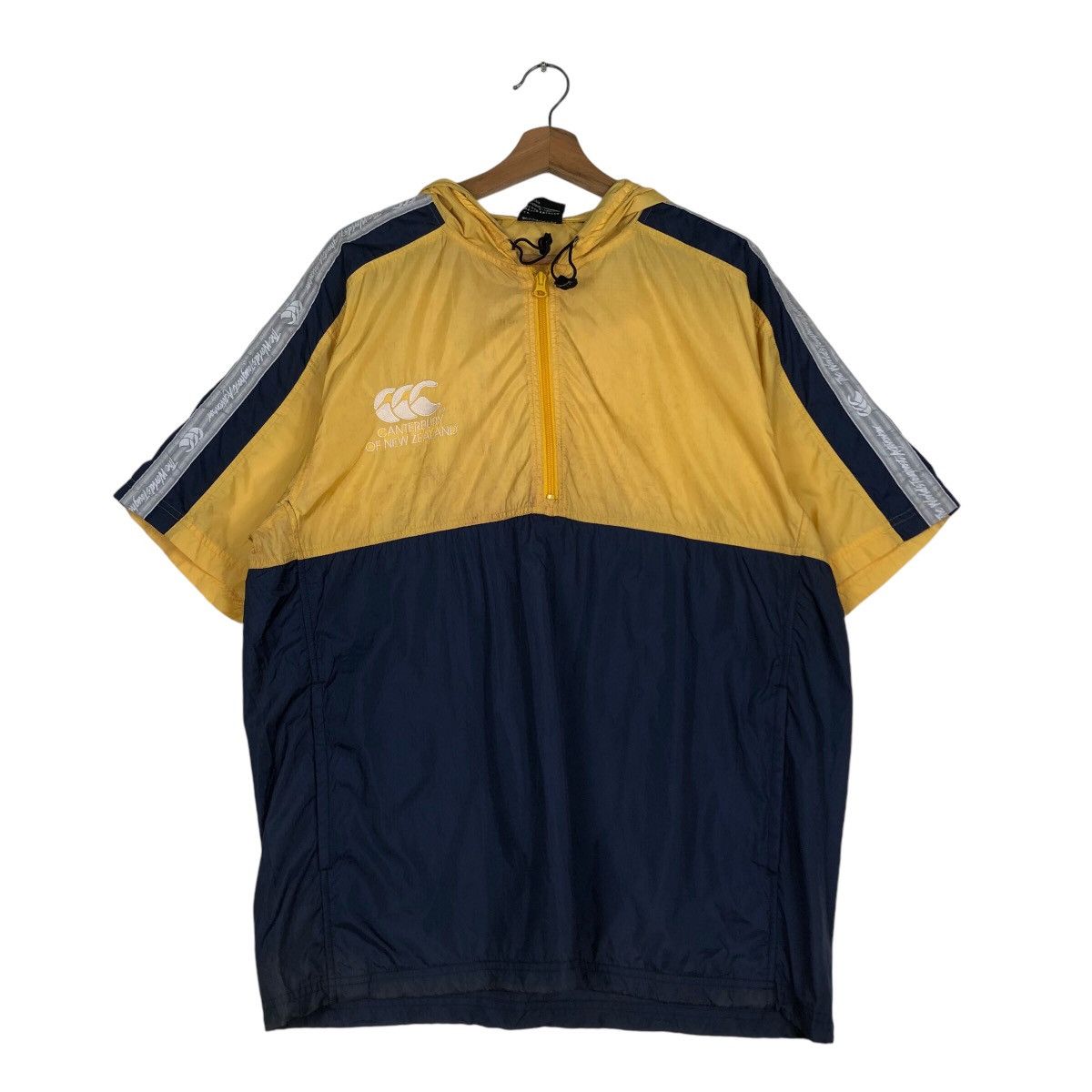 Canterbury of New Zealand 📌Short Sleeve Windbreaker Canterbury Of New Zealand Anorak Size US XL / EU 56 / 4 - 13 Thumbnail