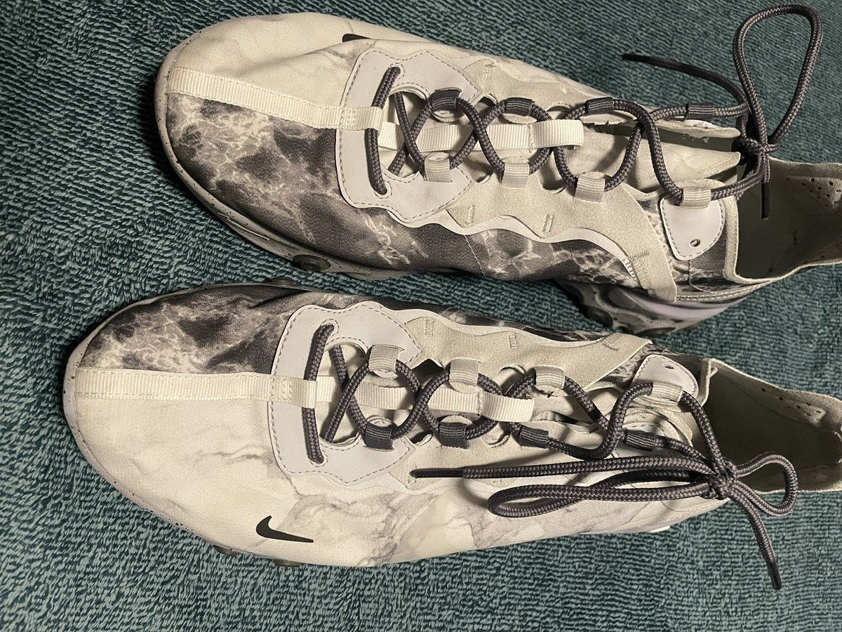 Kendrick Lamar × Nike Nike React Element 55 Kendrick Lamar “Pure Platinum” Size US 13 / EU 46 - 2 Thumbnail