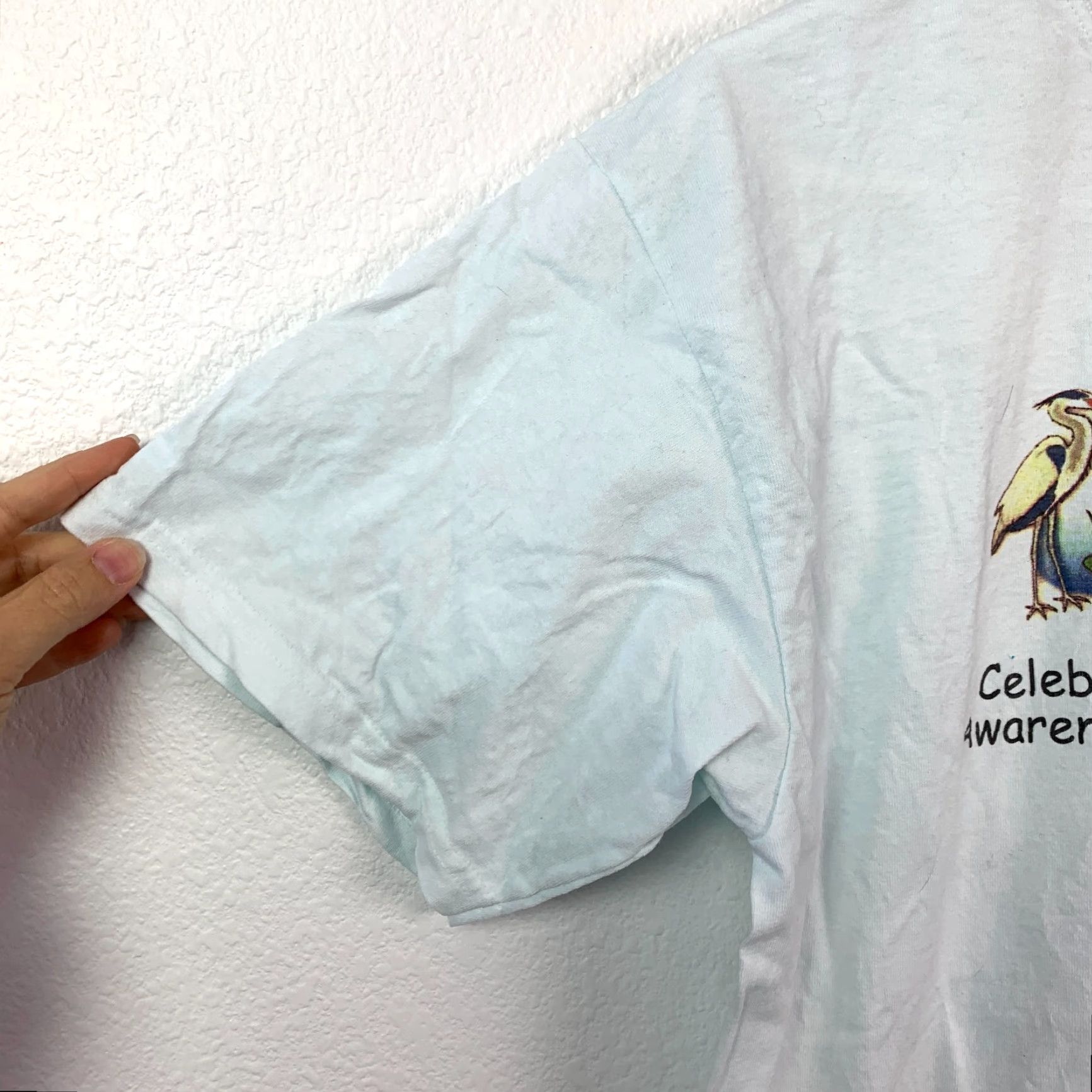 Gildan Washington Metro Watershed District Tee T-Shirt L Mens White 100% Cotton Gildan Crew Neck Short Sleeve Graphic Print Size US L / EU 52-54 / 3 - 2 Thumbnail