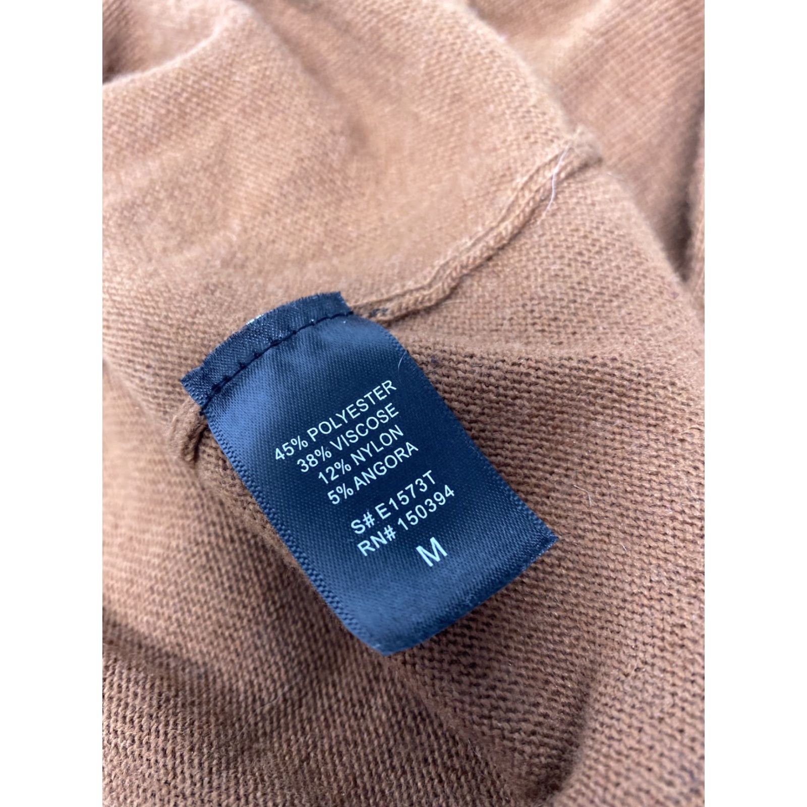 Vintage Etophe Studios Brown Long Sleeve Pullover Turtle Neck Cable Knit Sweater Women M Size M / US 6-8 / IT 42-44 - 7 Thumbnail