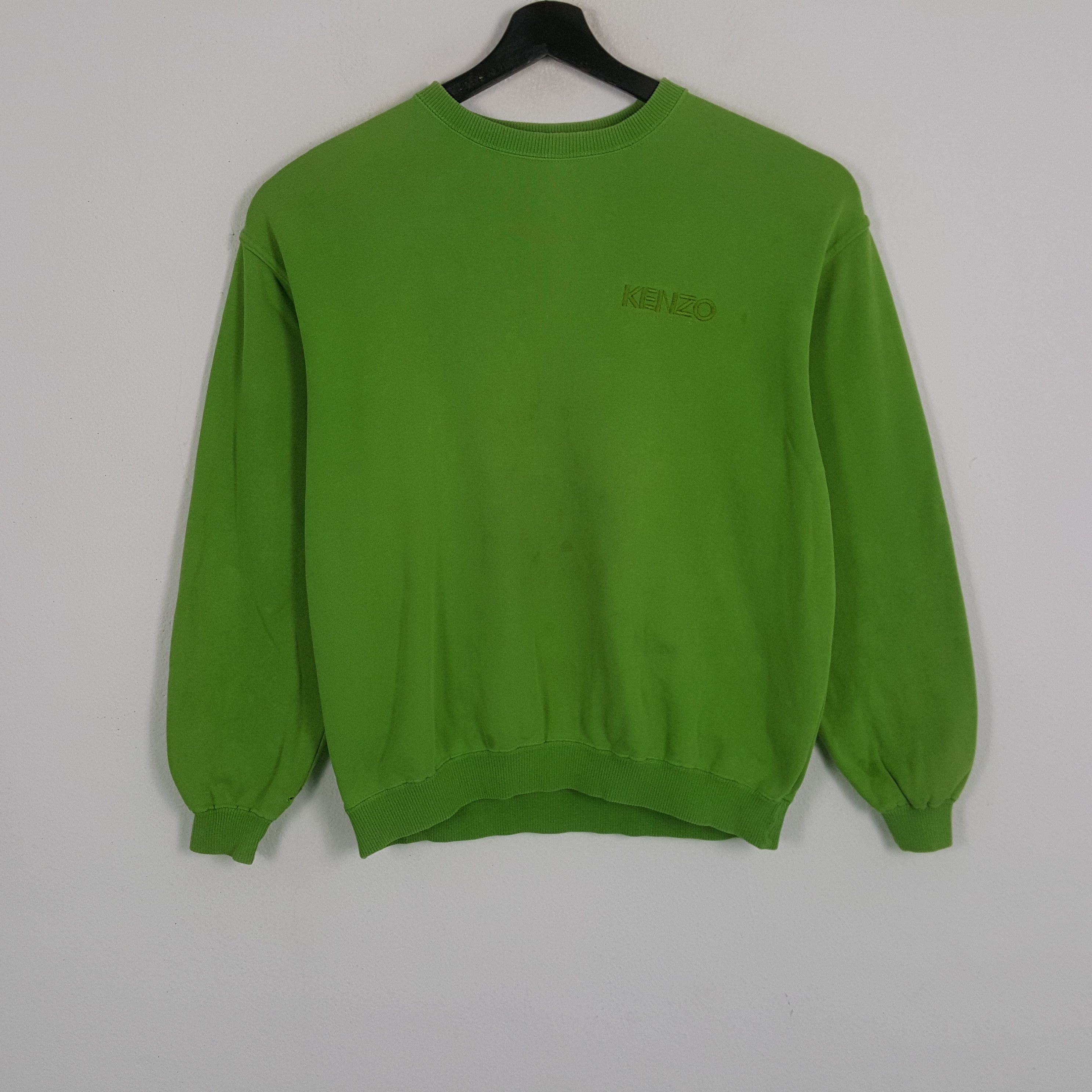 Japanese Brand × Kenzo × Vintage KENZO GOLF Japanese Brand Spellout Design Sweatshirt Size US M / EU 48-50 / 2 - 3 Thumbnail