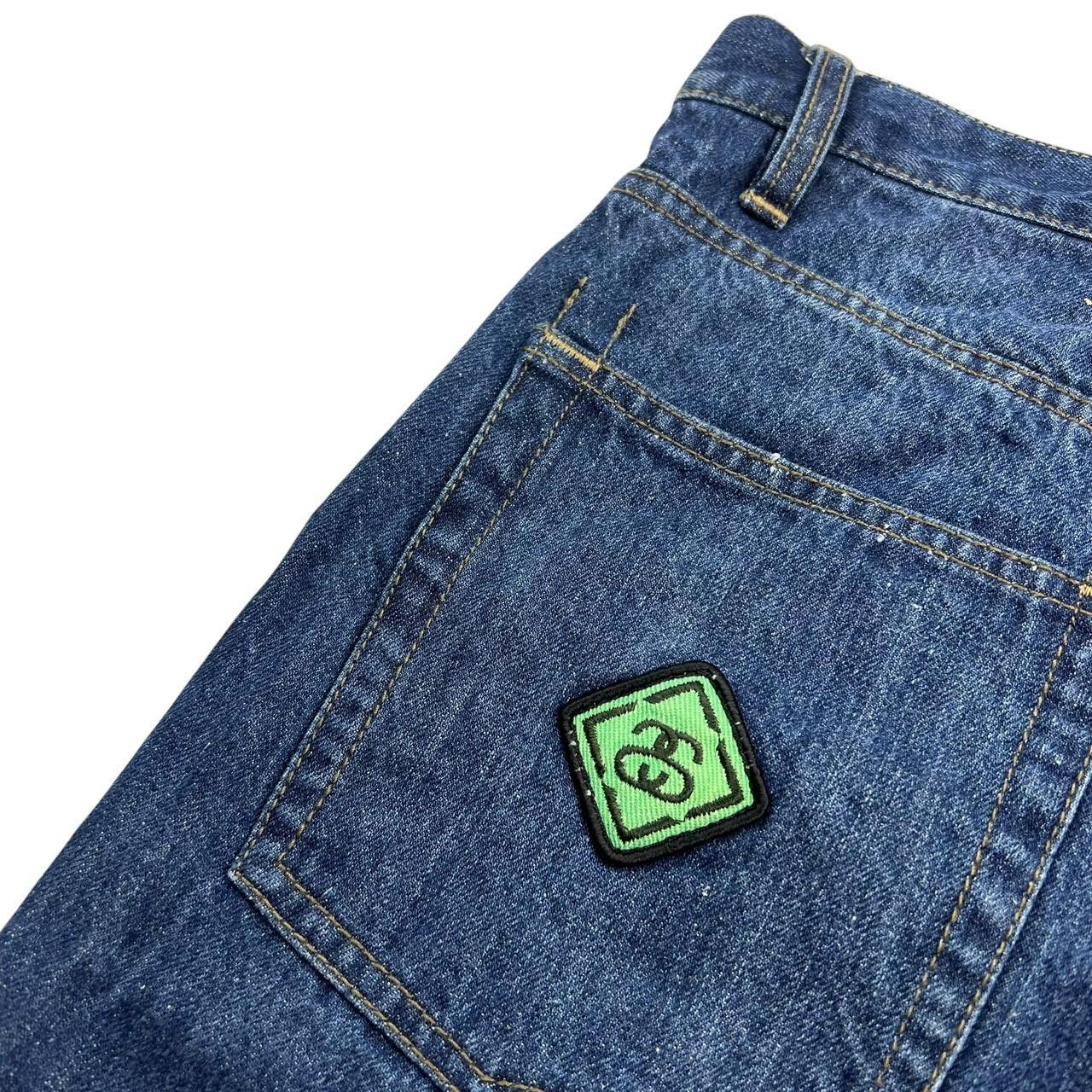 Stussy Vintage Stussy Embroidered Patch Denim Shorts Jorts Waist 32 Size US 32 / EU 48 - 5 Thumbnail