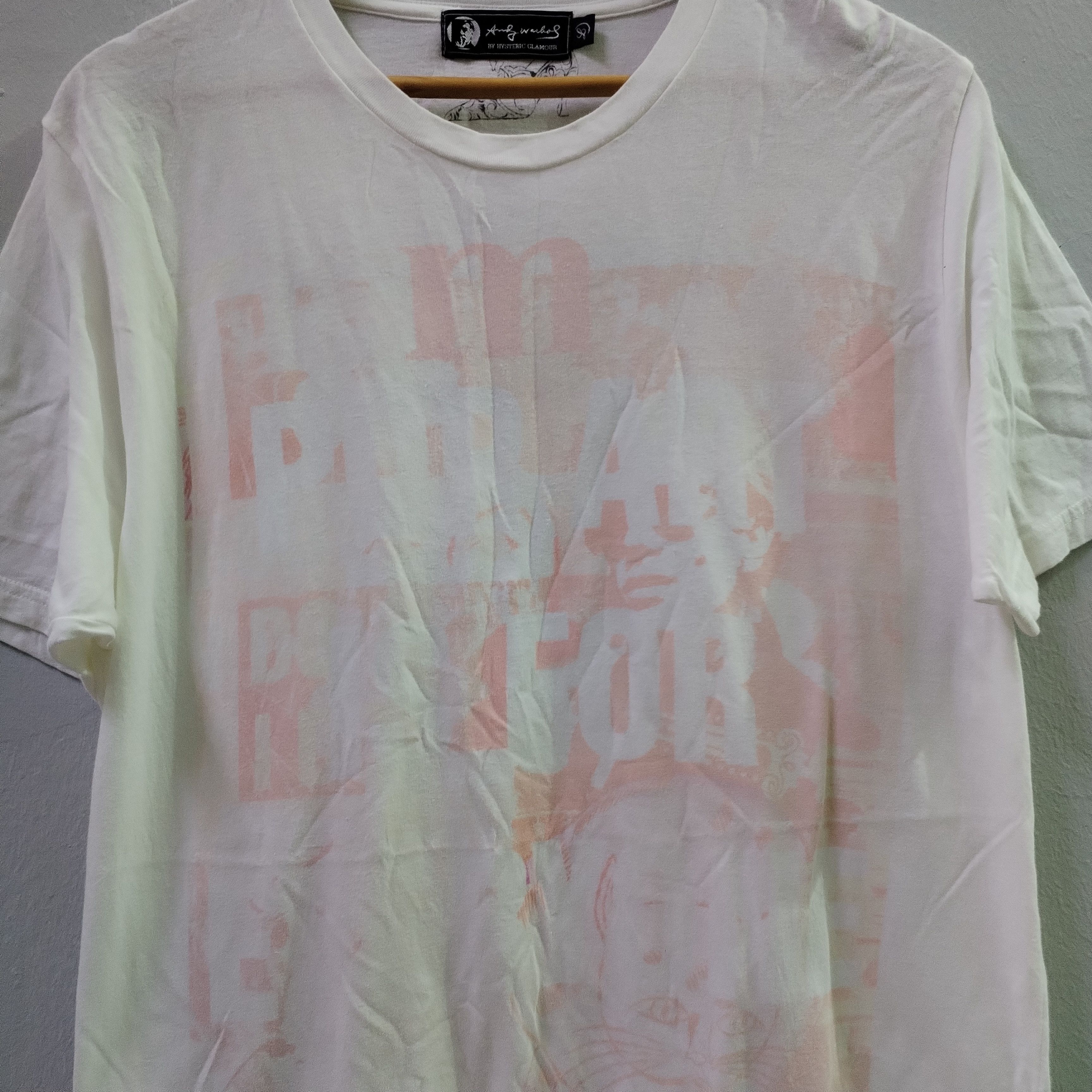 Hysteric Glamour VINTAGE HYSTERIC GLAMOUR X ANDY WARHOL VERY RARE Size US L / EU 52-54 / 3 - 3 Thumbnail
