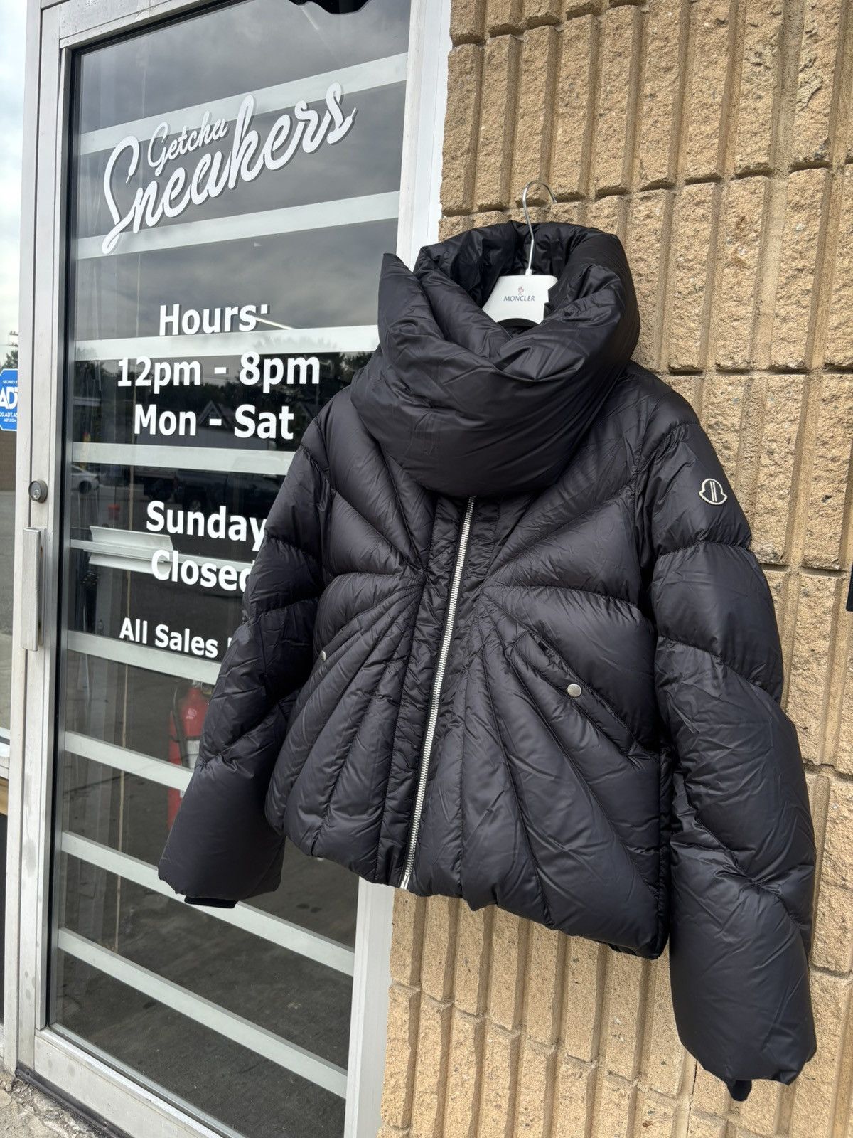 Moncler × Rick Owens Moncler Rick Owens Tonopah Giubotto jacket Size US S / EU 44-46 / 1 - 1 Thumbnail