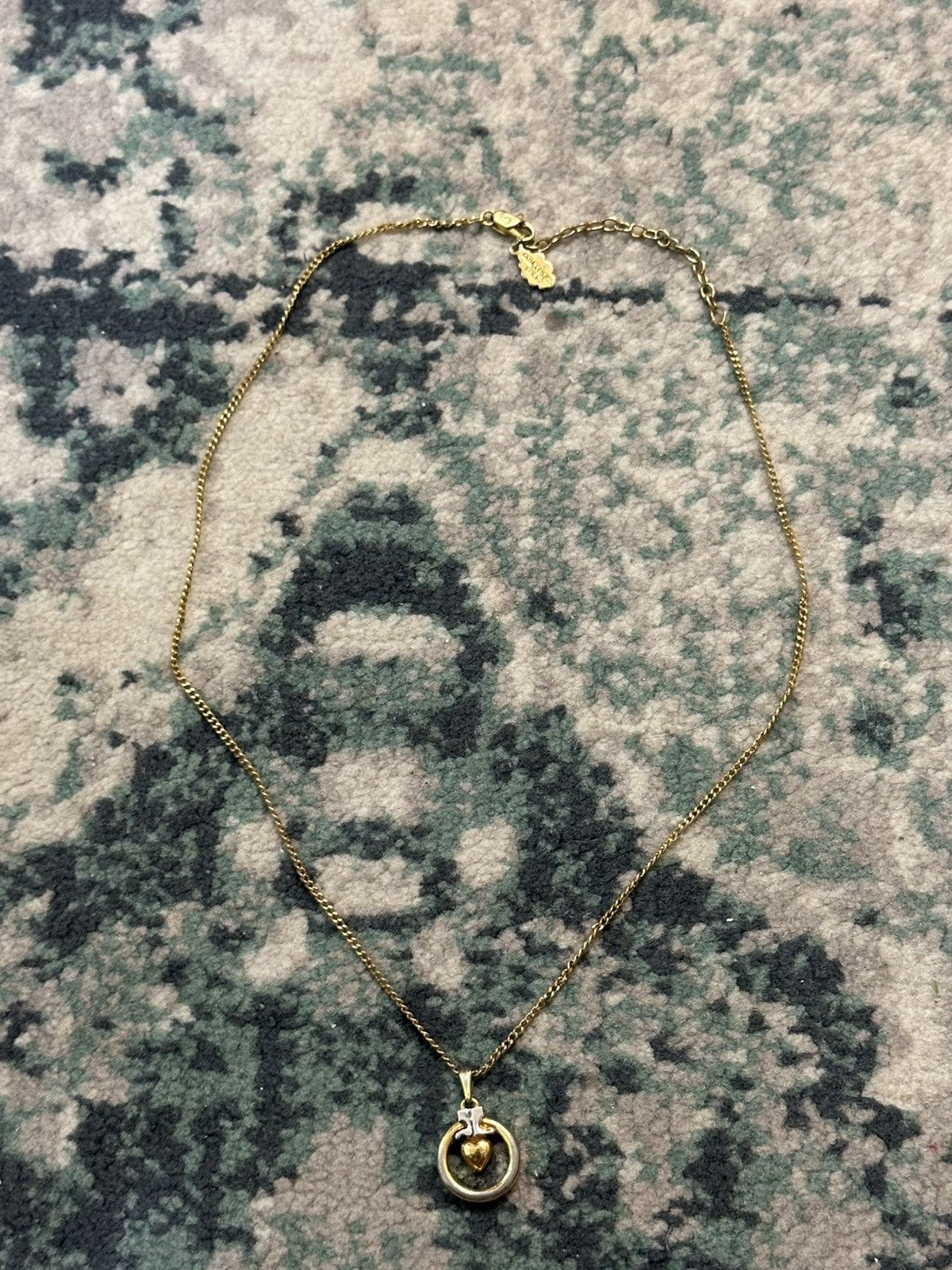 Courreges 1990 - Courreges France Iconic Gold Necklace Size ONE SIZE - 9 Thumbnail