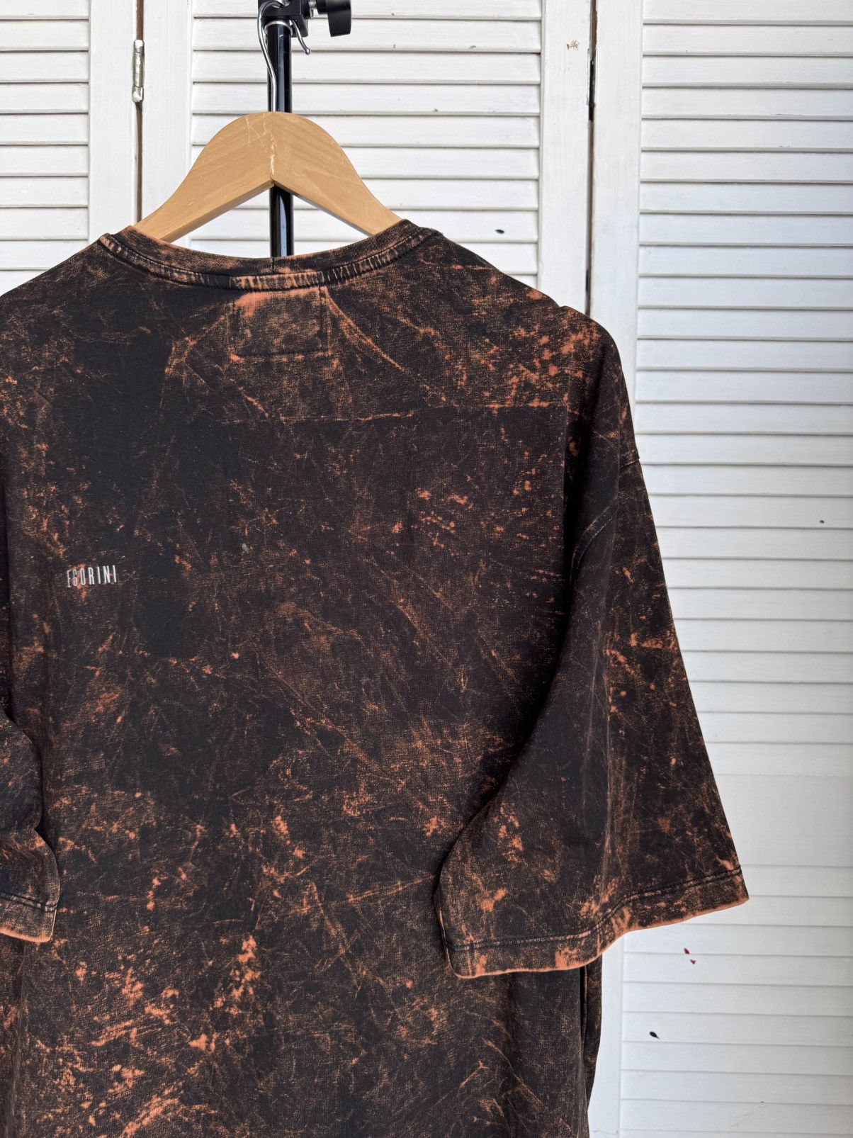 Other EGORINI Namaste Motherfuckers Acid Wash Oversized T-Shirt Size US L / EU 52-54 / 3 - 7 Thumbnail