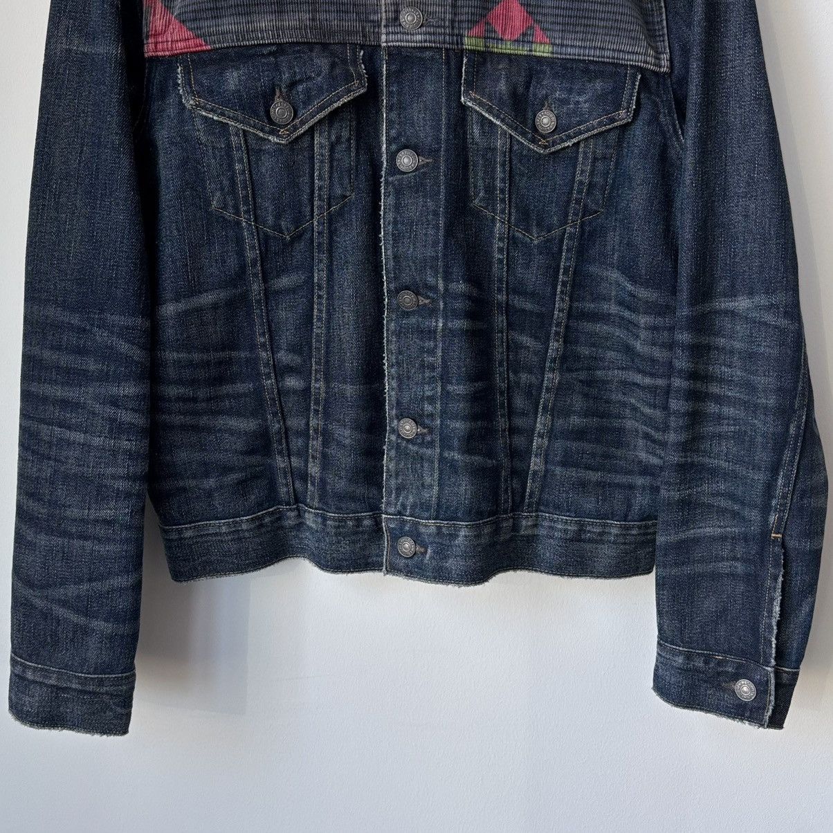 Ralph Lauren Denim & Supply Denim Trucker Jacket Southwestern Aztec Size US M / EU 48-50 / 2 - 3 Thumbnail