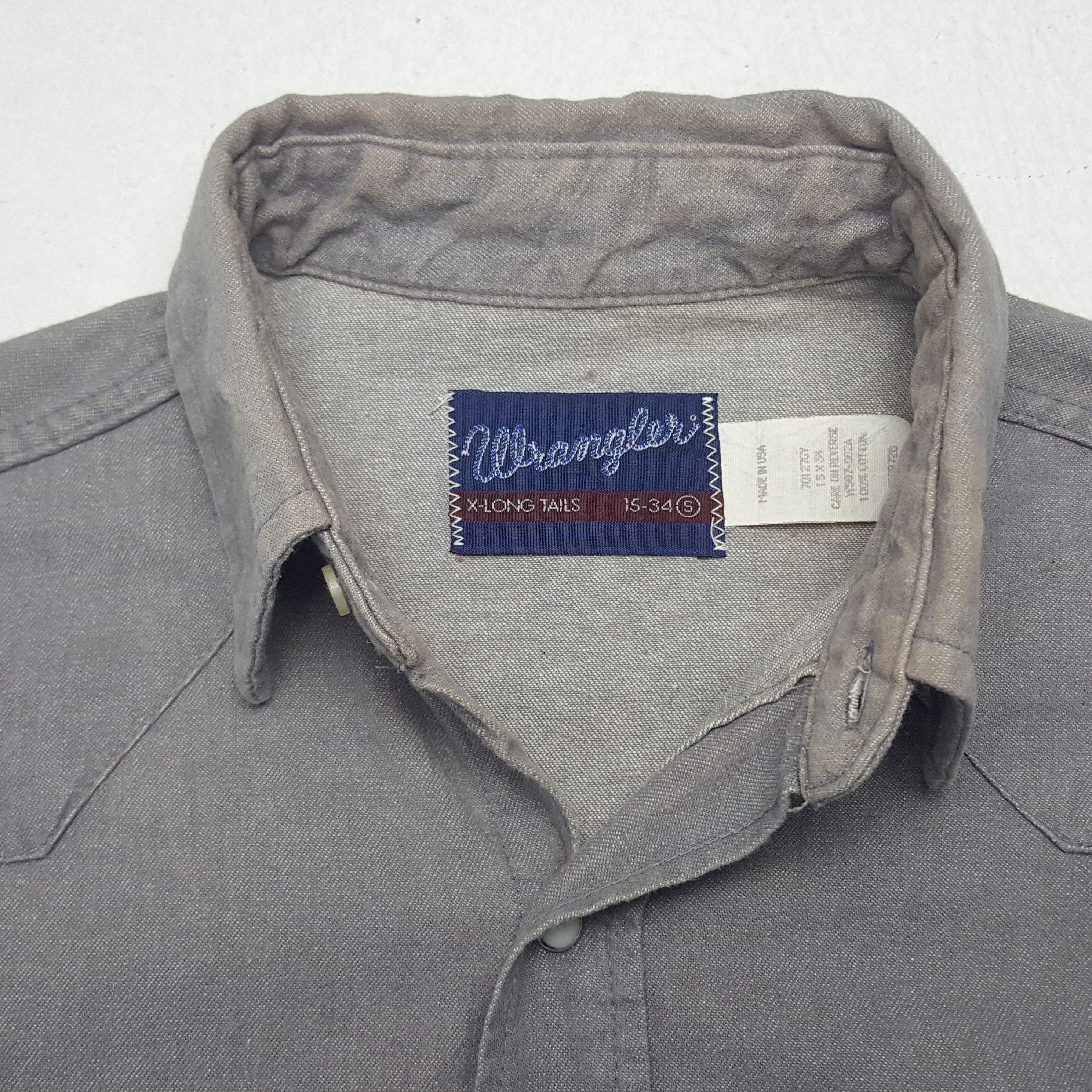 Vintage × Wrangler Vintage Wrangler American Style Work Shirt Size US M / EU 48-50 / 2 - 4 Thumbnail
