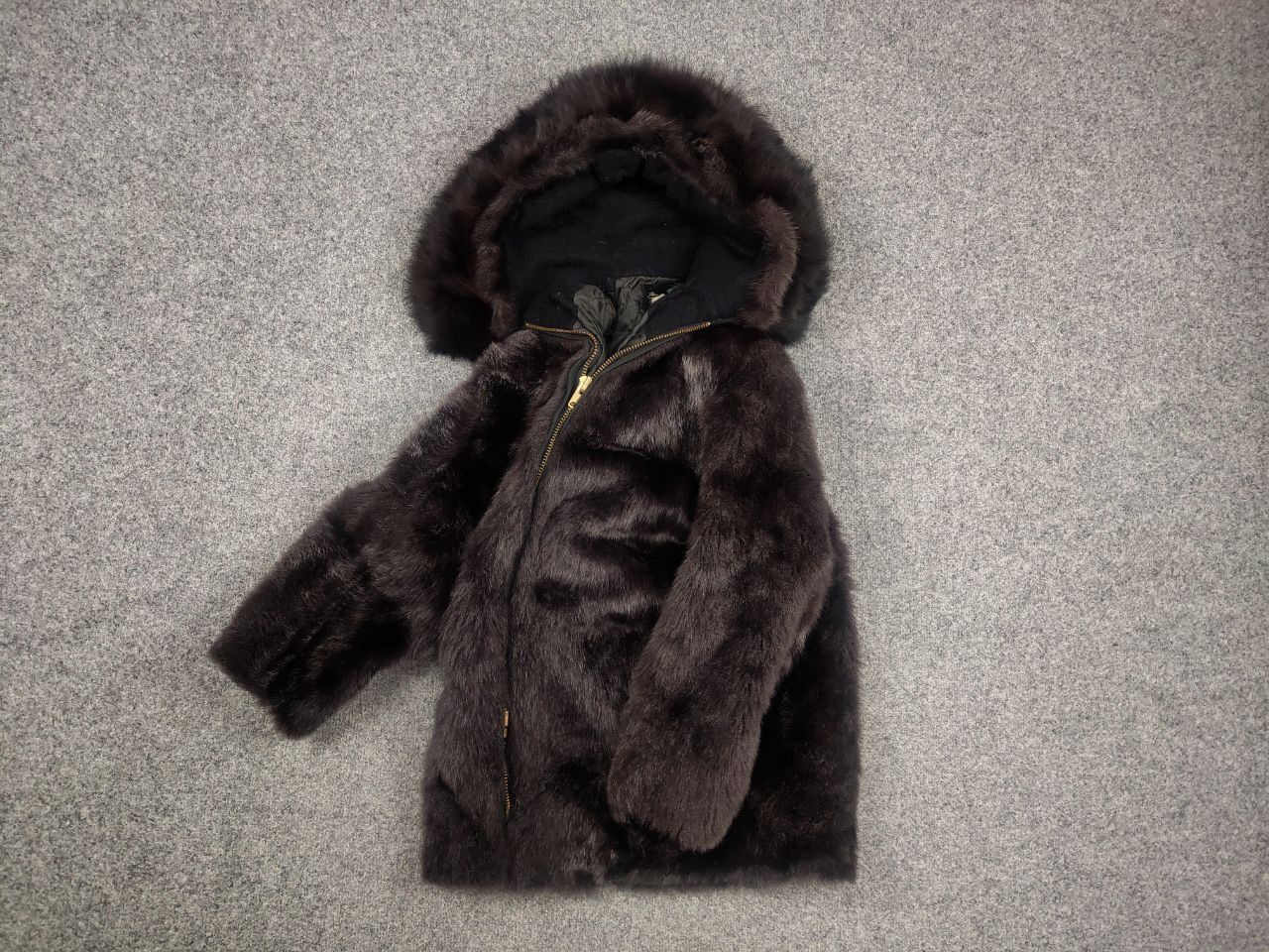 Vintage Vintage 80's David Green Alaska Genuine Fur Coat Zip Jacket Size S / US 4 / IT 40 - 10 Thumbnail