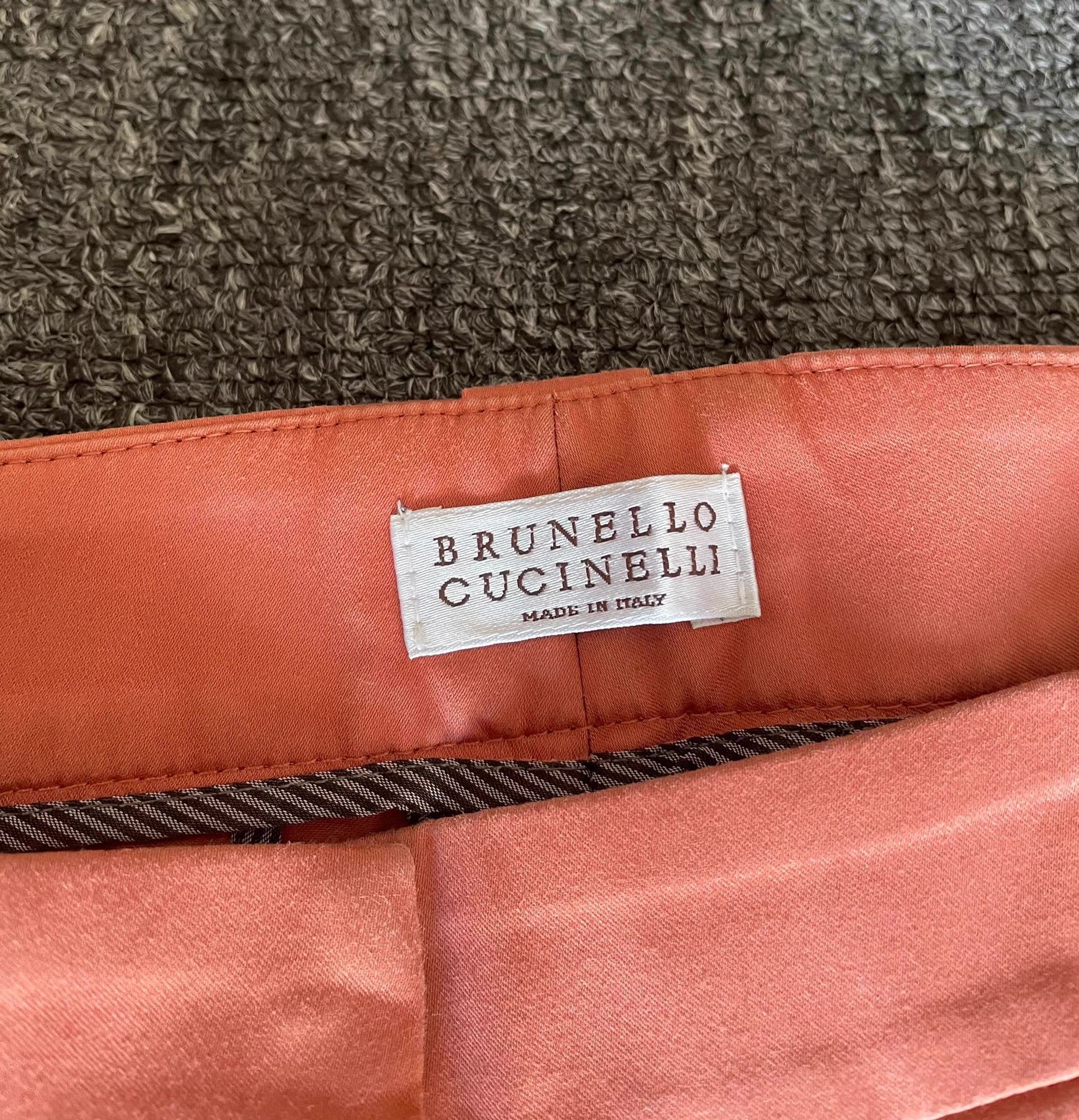 Brunello Cucinelli Brunello Cucinelli (BC) Luxury Women's Casual Pants Size US 32 / EU 48 - 6 Thumbnail