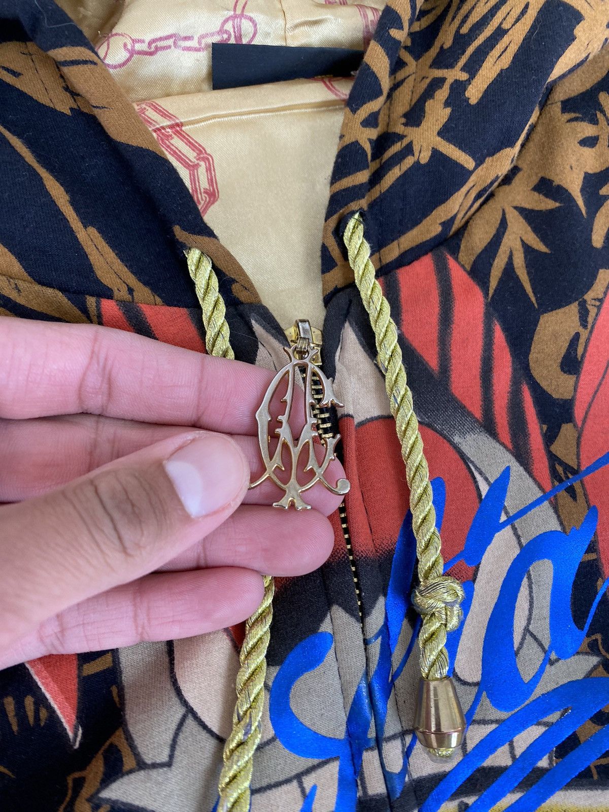Christian Audigier × Japanese Brand Christian Audiger Y2k zip-hoodie size M Size US M / EU 48-50 / 2 - 8 Thumbnail