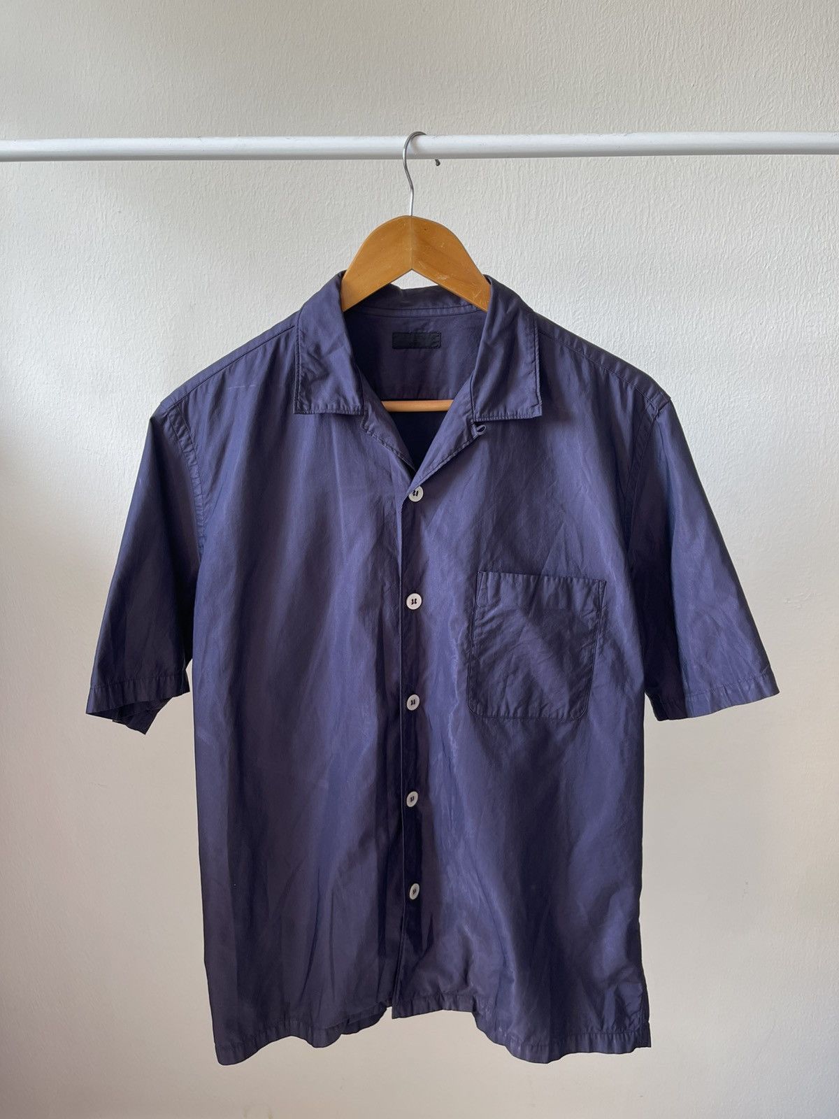 Comme des Garcons Homme 2000 Comme Des Garcons Open Collar Shirt Size US L / EU 52-54 / 3 - 1 Thumbnail
