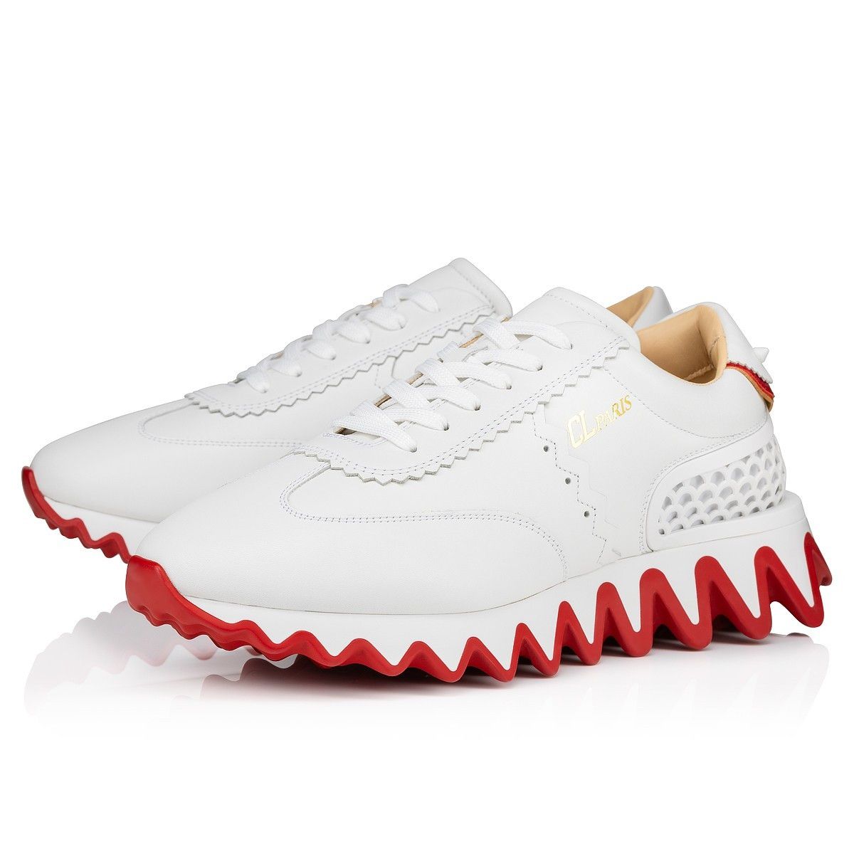 Christian Louboutin Loubishark in white Size US 12 / EU 45 - 1 Thumbnail