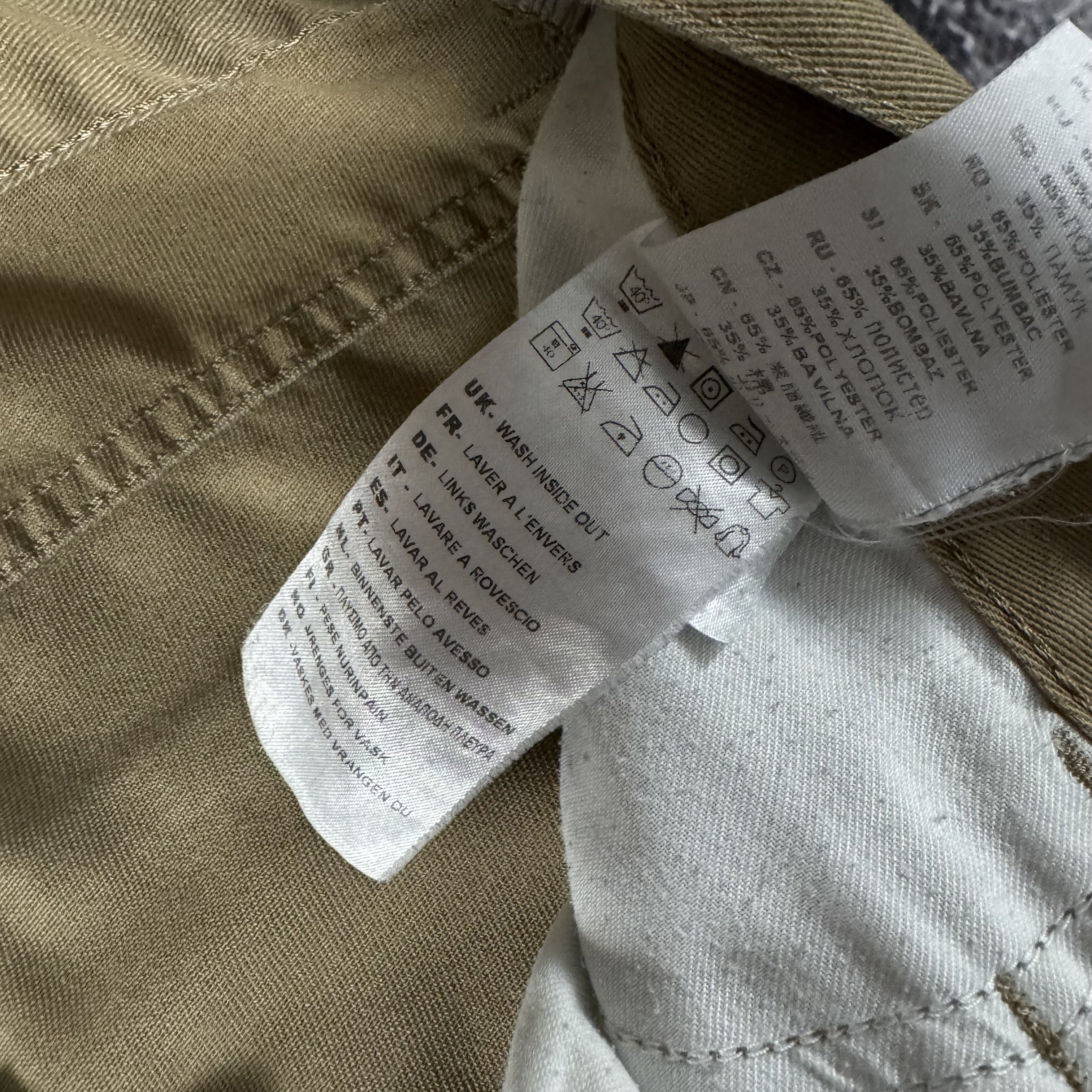 Carhartt × Vintage CARHARTT ROCKIN' PANT VINTAGE SKATE STRAIGHT BIEGE WORKWEAR Size US 31 - 6 Thumbnail