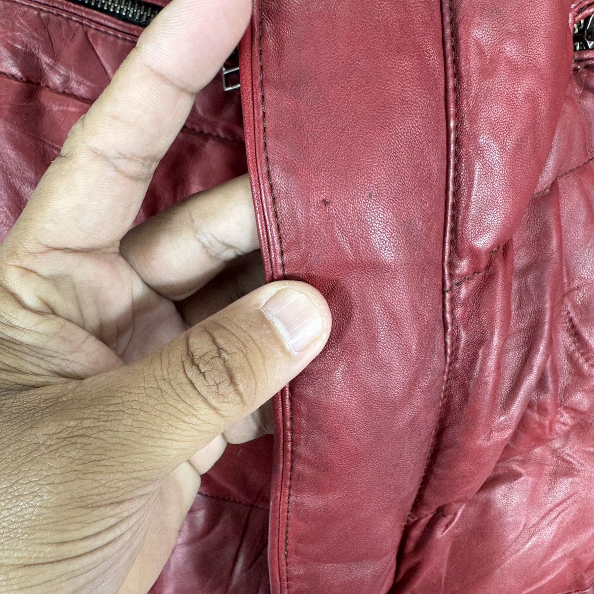 14th Addiction × If Six Was Nine × KMRii 🔥🔥 VINTAGE 14TH ADDICTION SHEEP SKIN PUFFER LEATHER JACKET Size US S / EU 44-46 / 1 - 16 Thumbnail