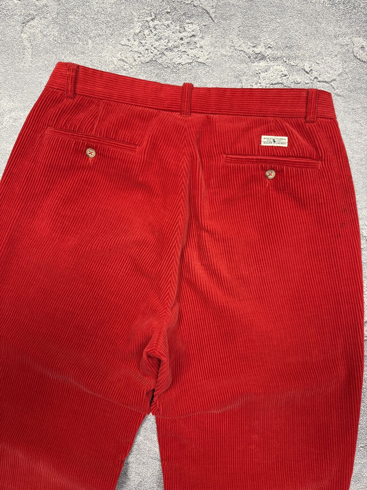 Polo Ralph Lauren × Ralph Lauren × Vintage Polo Ralph Lauren Velvet Pants size 33 Size US 33 - 4 Thumbnail