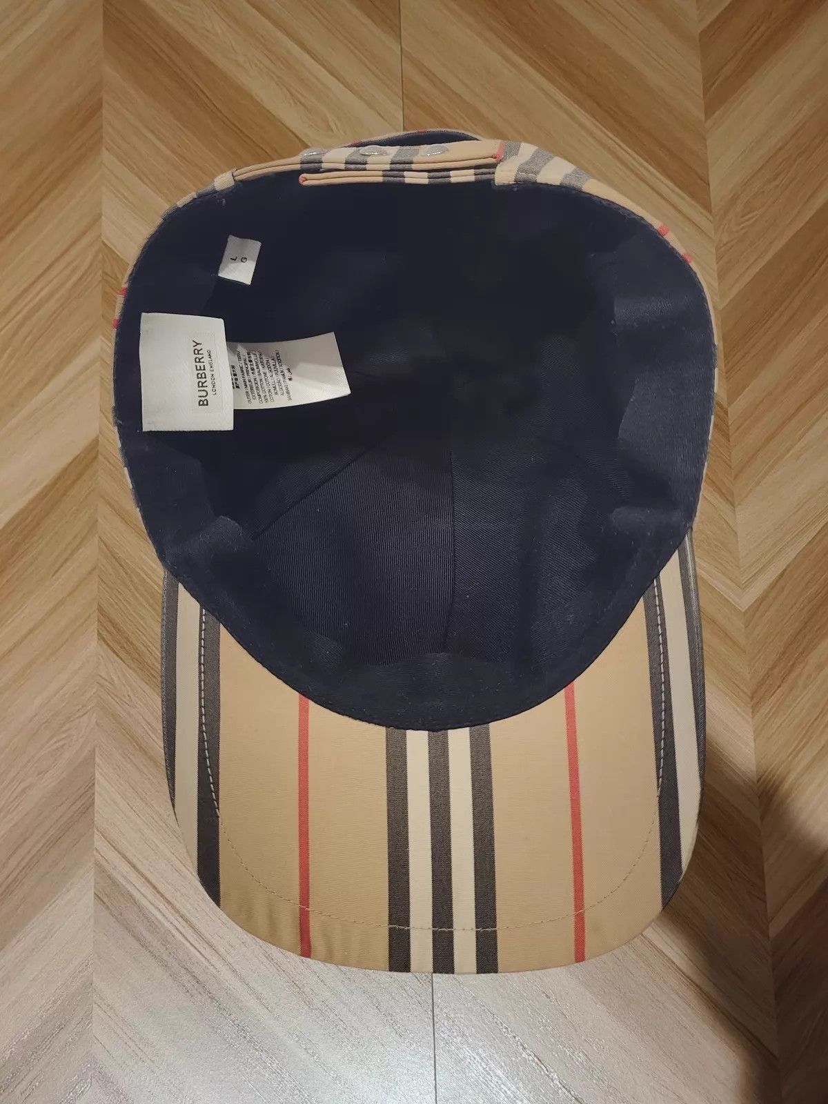 Burberry Burberry check baseball cap 99% new L Size ONE SIZE - 2 Thumbnail