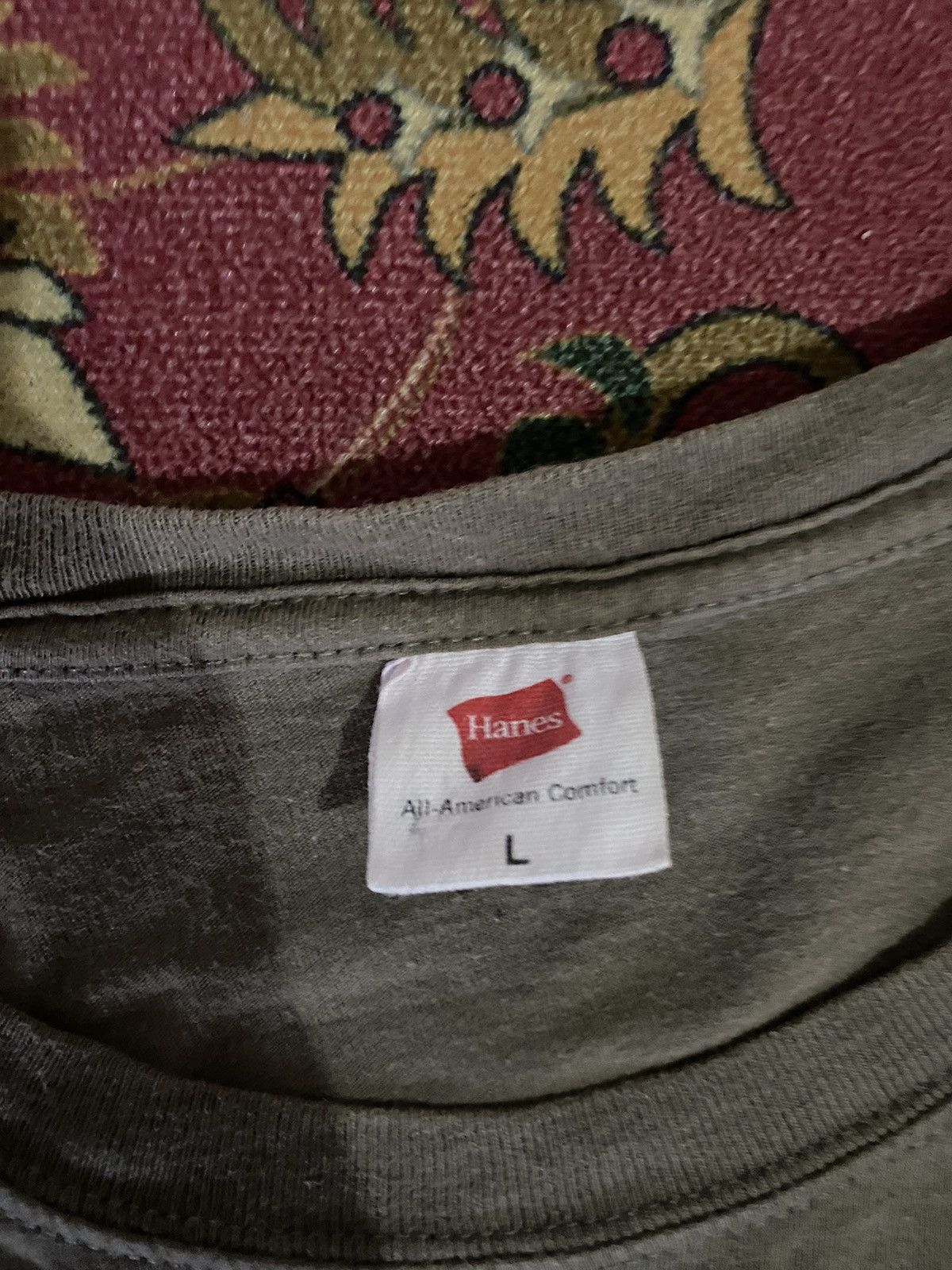 Hanes Vintage hanes Y2k Tshirt Size US L / EU 52-54 / 3 - 5 Thumbnail