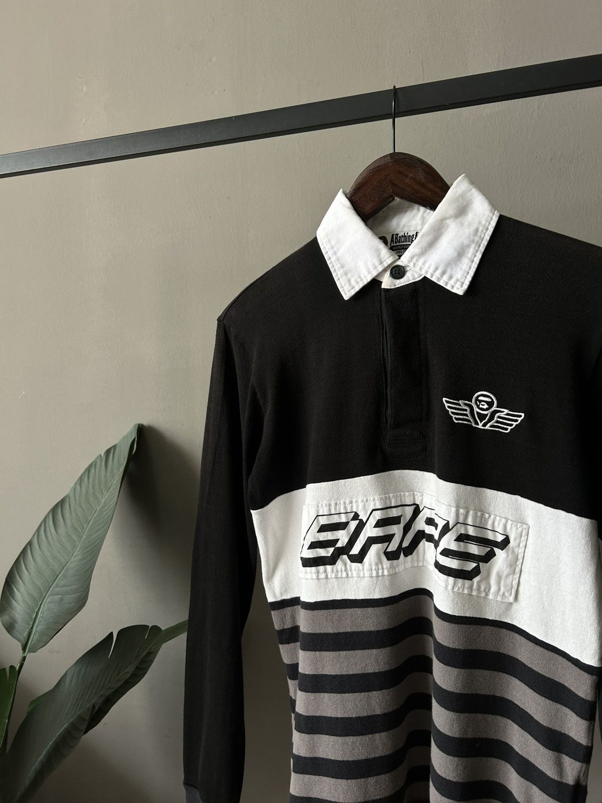 Bape Bape Japan Polo Rugby 🏉 Size US S / EU 44-46 / 1 - 2 Thumbnail