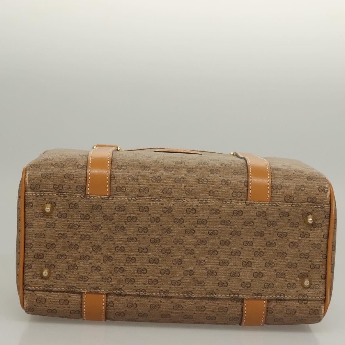 Gucci GUCCI Micro GG Supreme Hand Bag Pvc Beige Gold 000 58 000 58 Size ONE SIZE - 9 Thumbnail