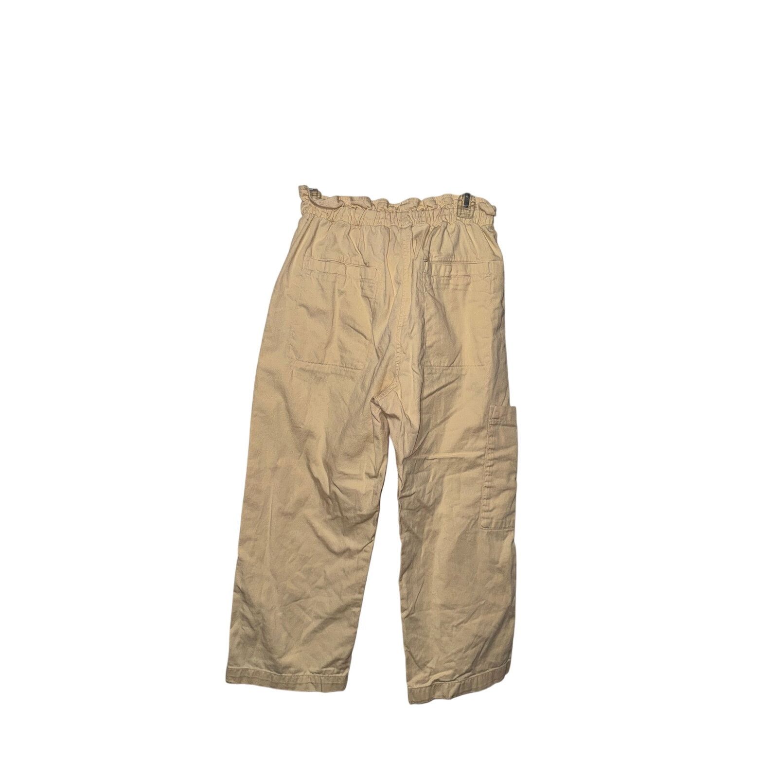 Anthropologie Anthropologie Cropped Paperbag Waist Cargo Pants - Size XS Size 26" / US 2 / IT 38 - 4 Thumbnail