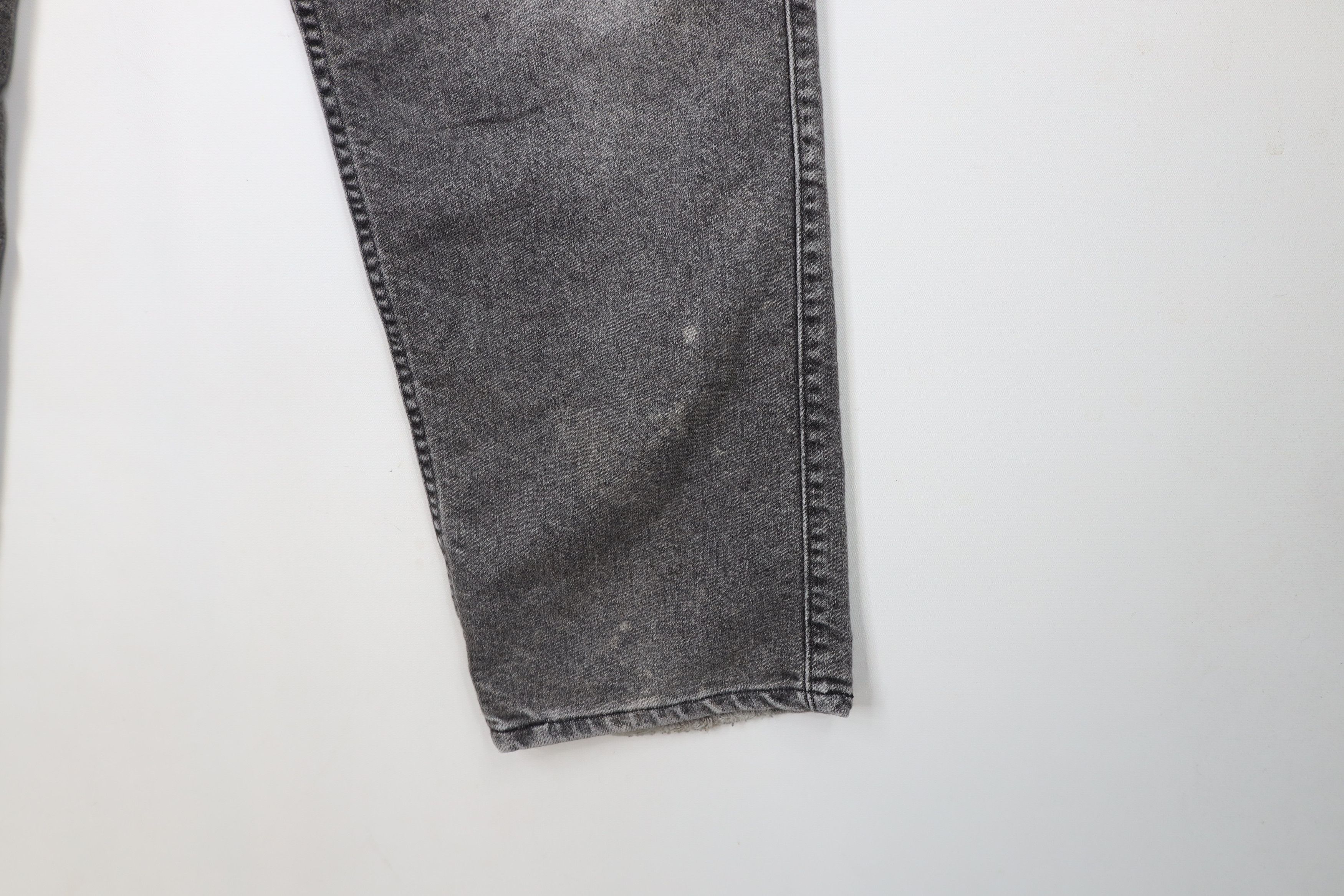 Levi's × Vintage Vintage 90s Levis 540 Relaxed Fit Flex Denim Jeans Black USA Size US 36 / EU 52 - 5 Thumbnail
