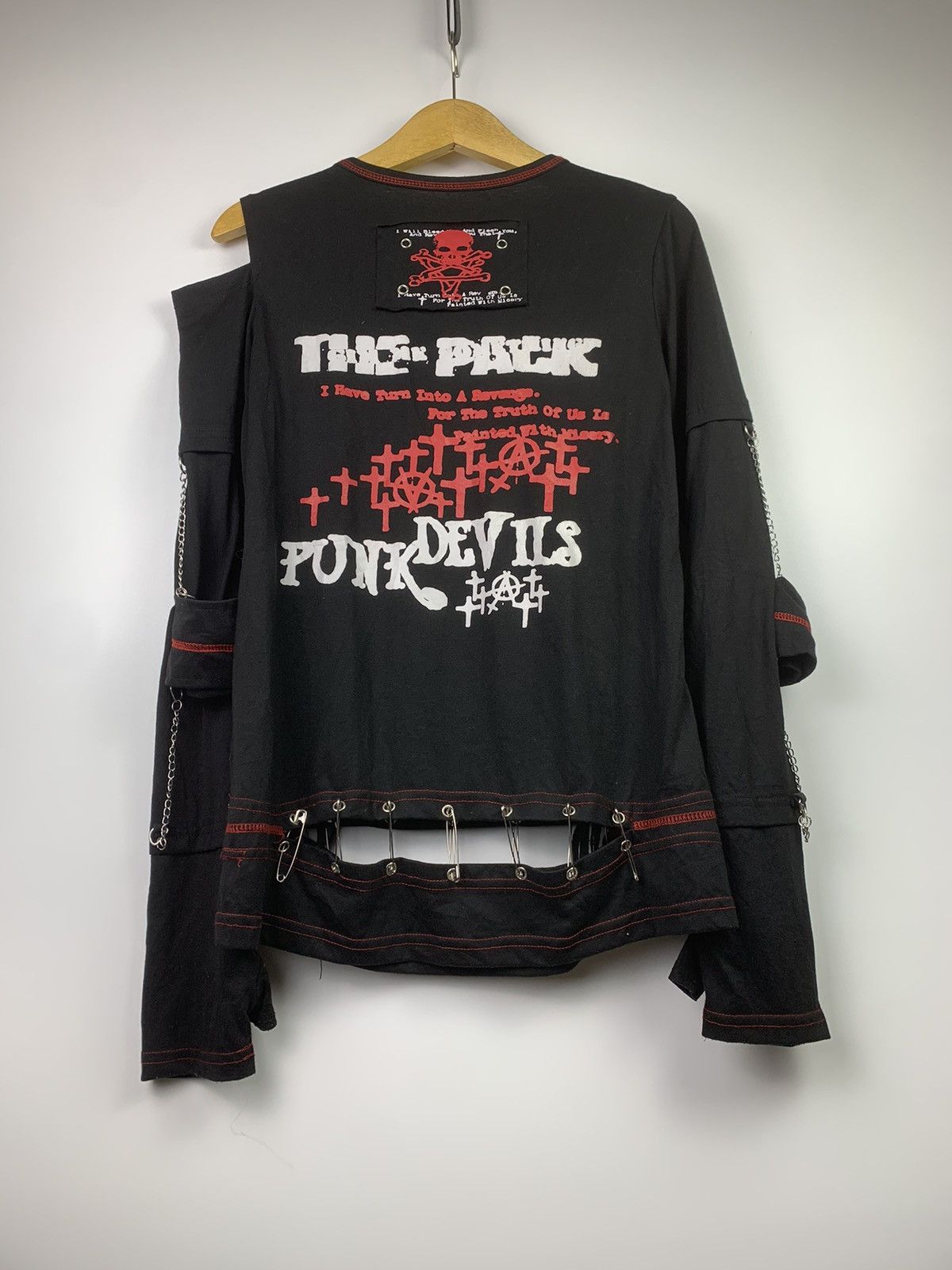 14th Addiction × If Six Was Nine × Japanese Brand Japanese Gothic the pack Punk Devils dark style Size US M / EU 48-50 / 2 - 11 Thumbnail
