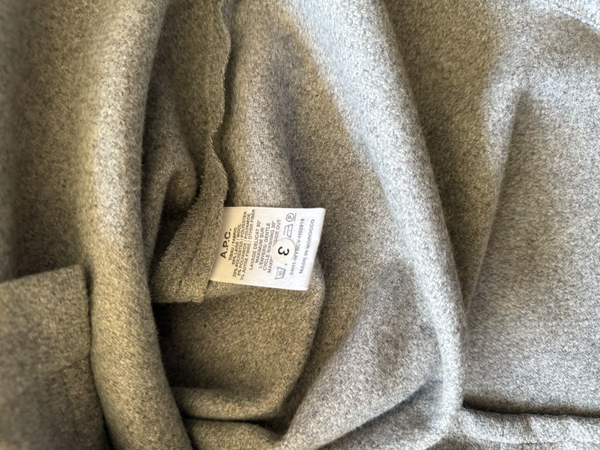 A.P.C. Long Sleeve Wool Button Up Size US XS / EU 42 / 0 - 4 Thumbnail