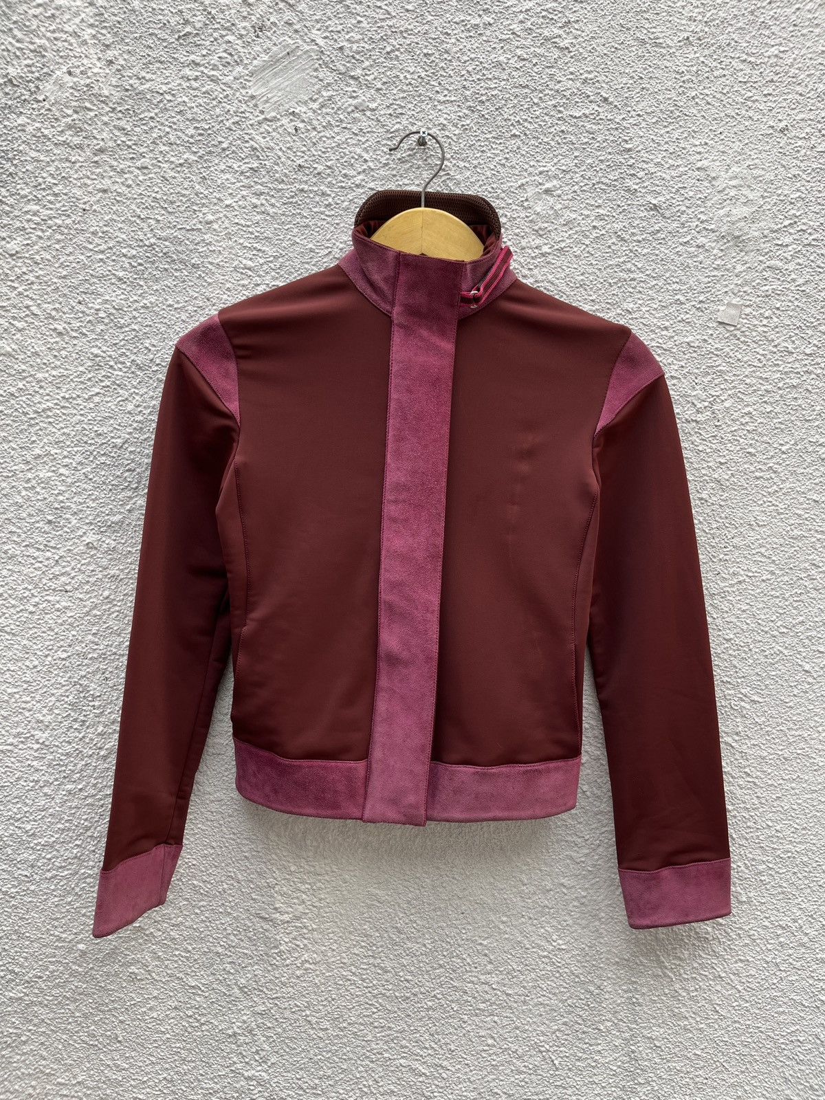 Miu Miu FW99 Miu Miu Suede Panelled Jacket Size XS / US 0-2 / IT 36-38 - 2 Thumbnail