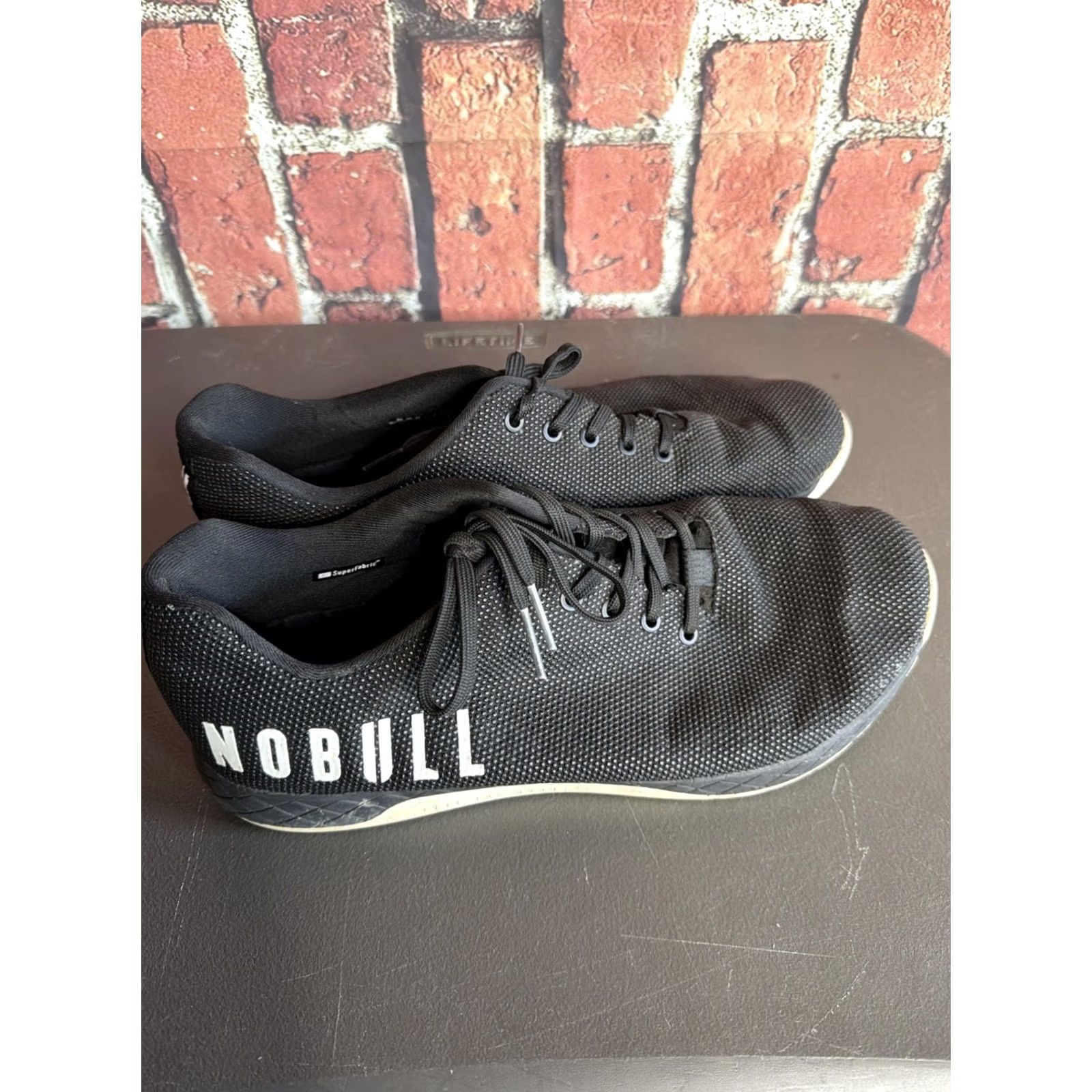 Vintage NOBULL Black Solid Low Top Athletic Sneakers Lace Up Men’s Shoes 13 Size US L / EU 52-54 / 3 - 3 Thumbnail
