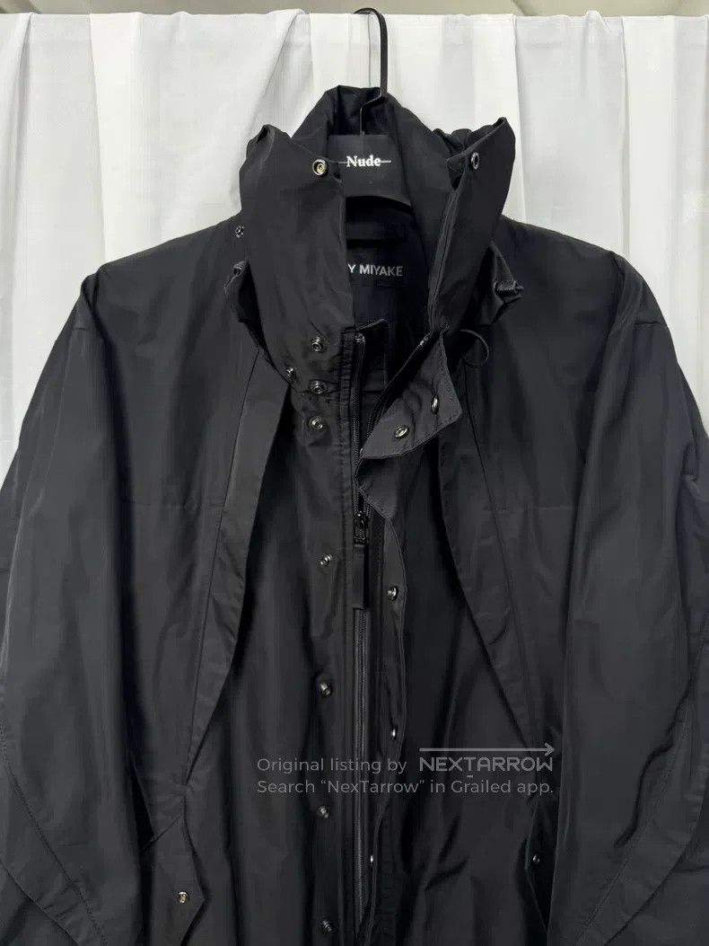 Issey Miyake Issey Miyake Size 4 asymmetric nylon coat| Size XL / US 12-14 / IT 48-50 - 6 Thumbnail